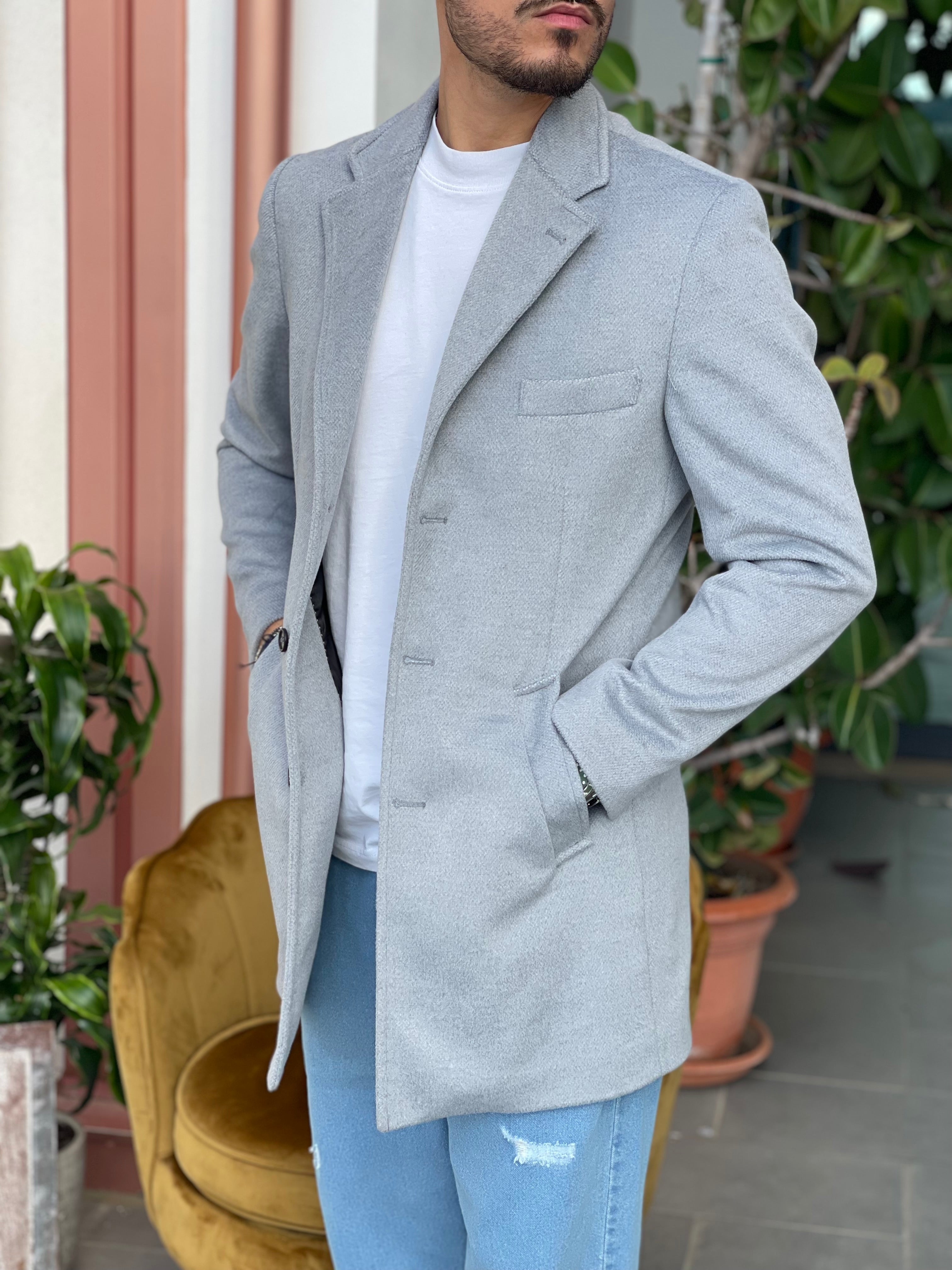 CAPPOTTO BARONETTO GRIGIO