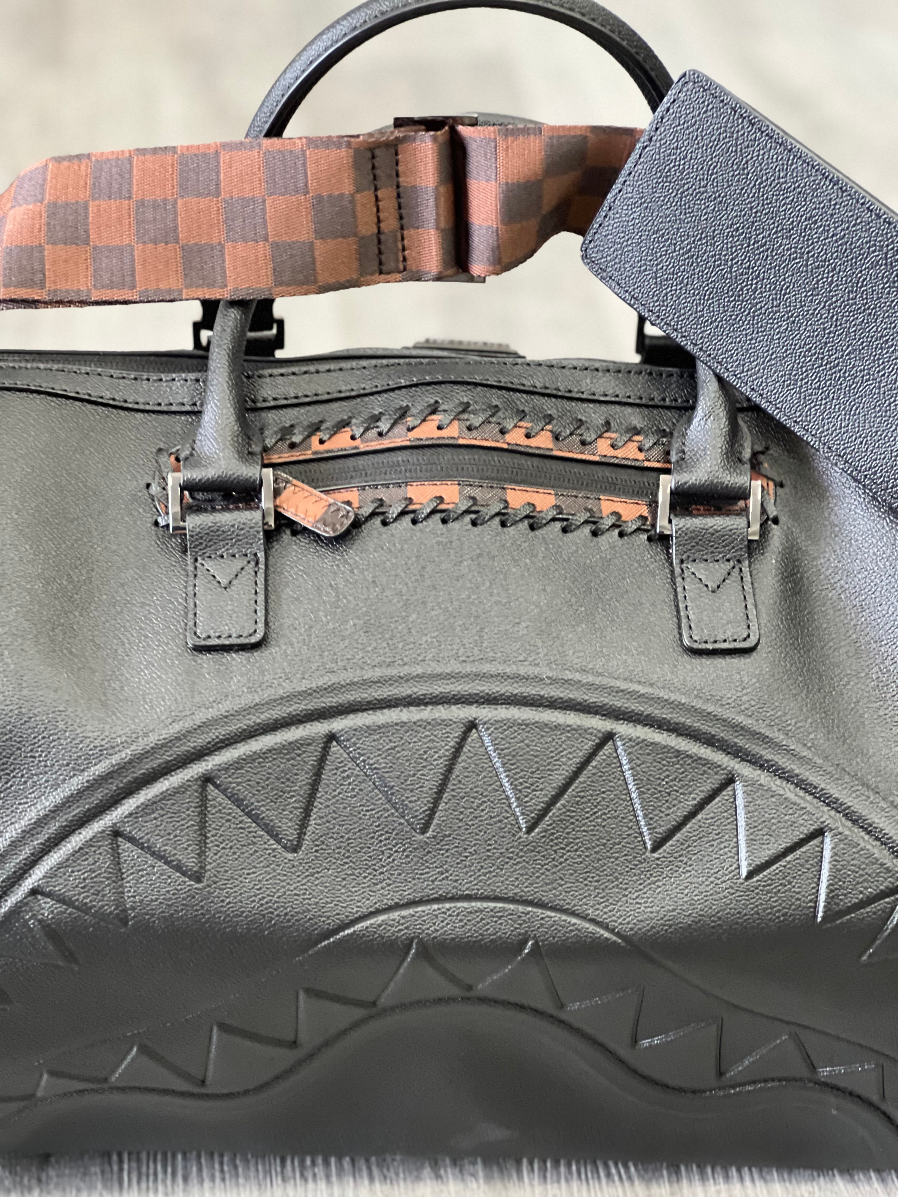 SPRAYGROUND Borsone DOSE OF CHECK DEUX 910D8015NSZ