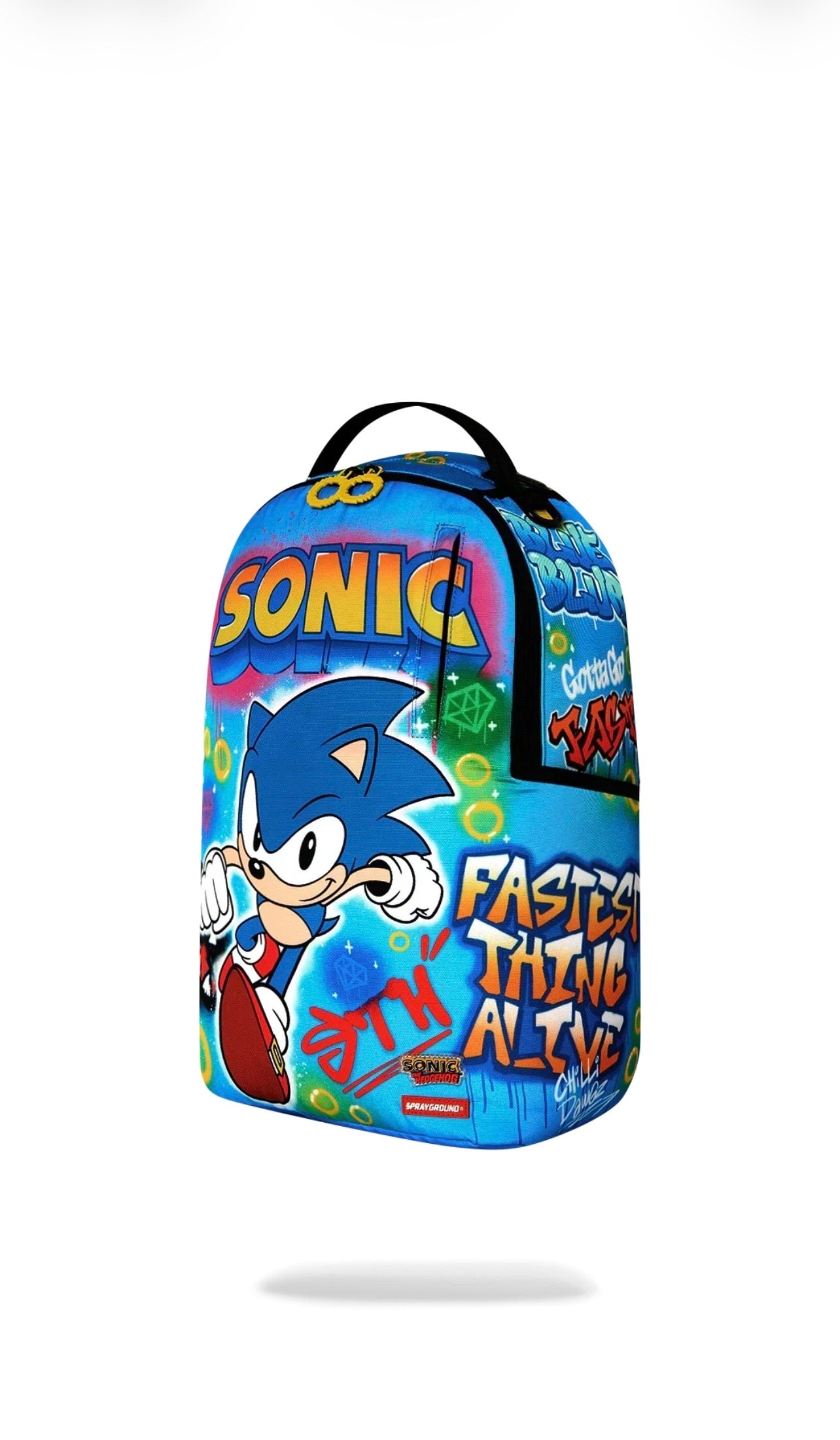 ZAINO SPRAYGROUND SONIC ON THE RUN BACKPACK