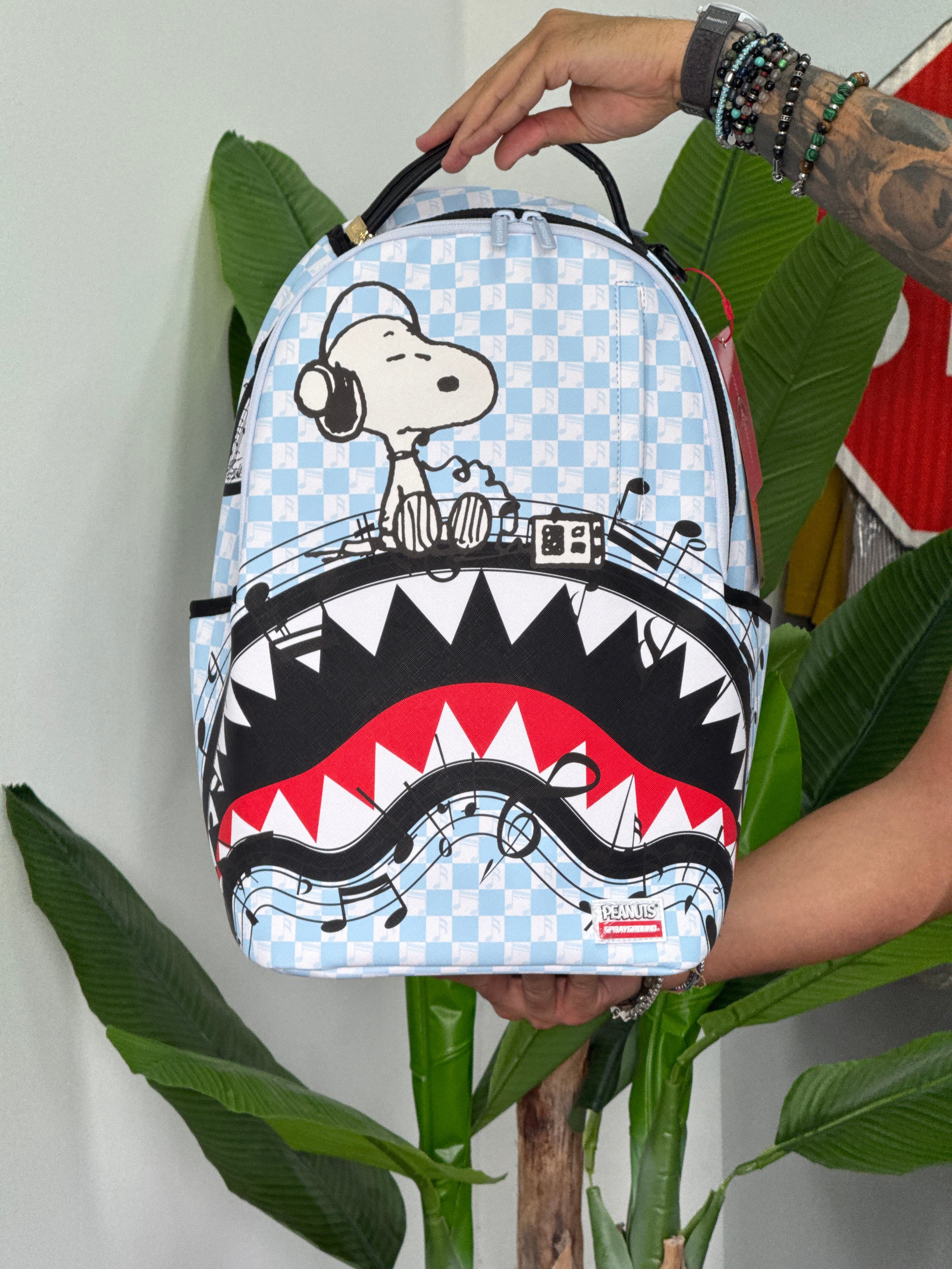 PEANUTS SNOOPY JAMS BACKPACK