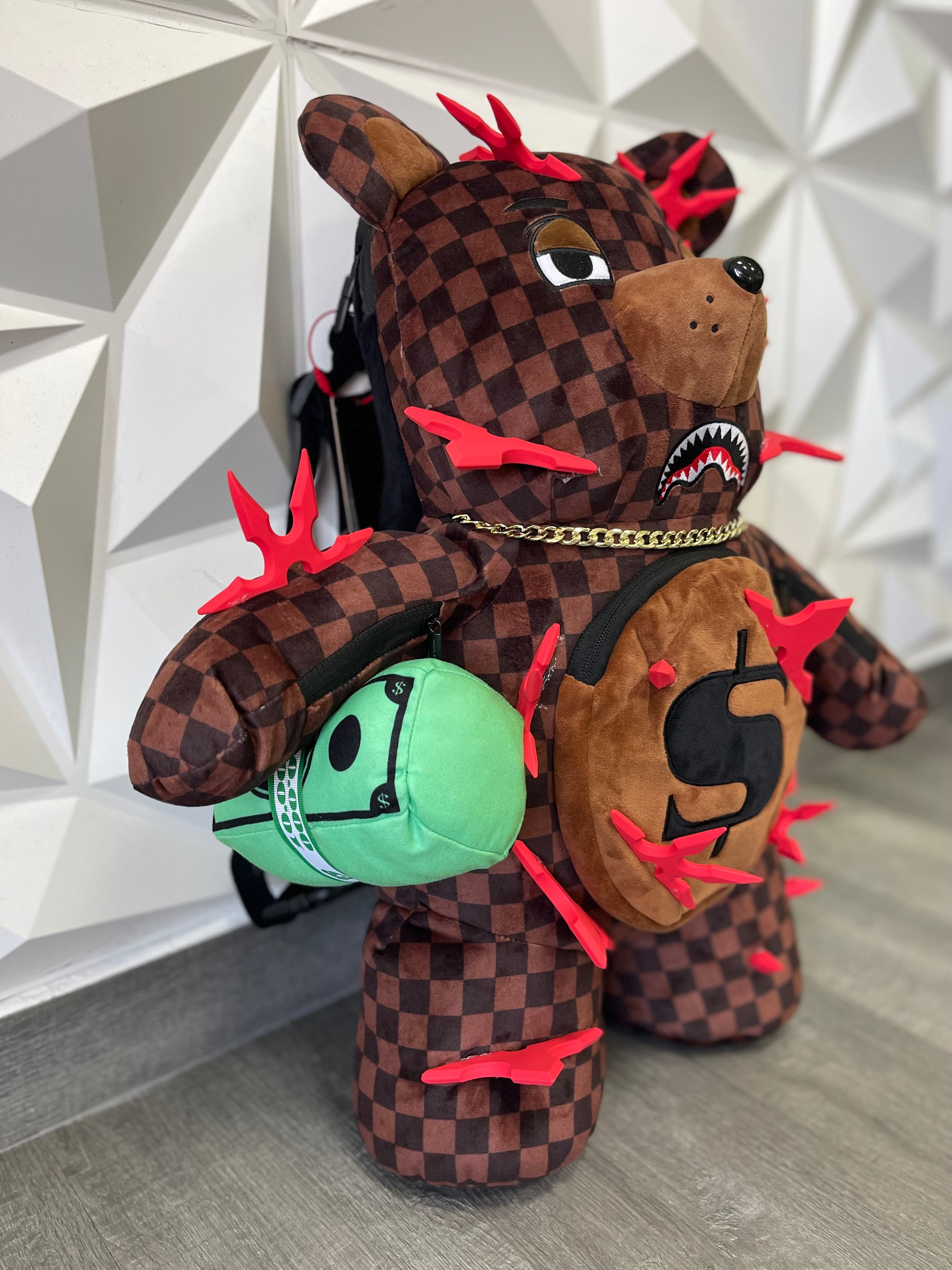 Zaino Sprayground - Money Bear In Shark