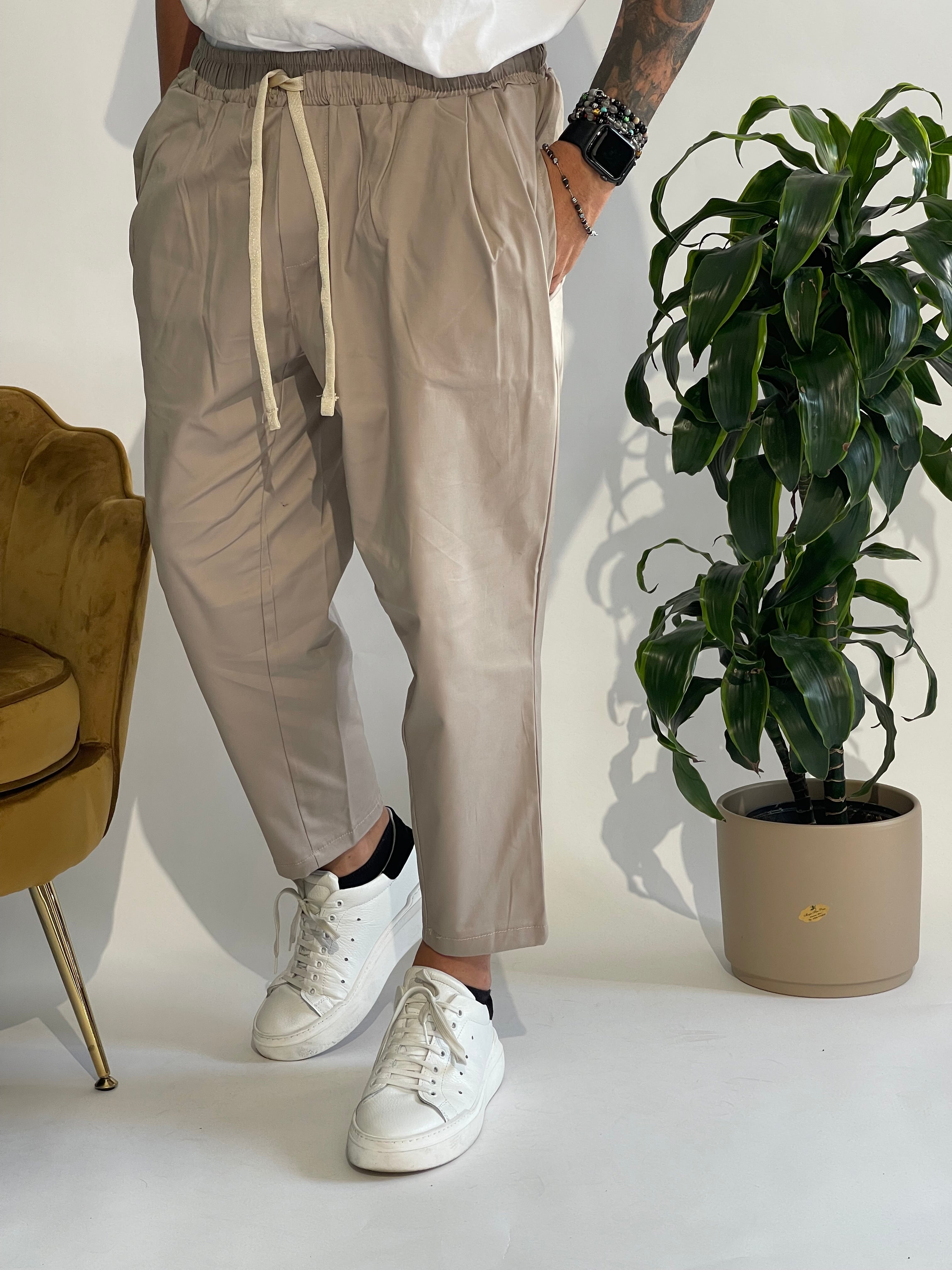 PANTALACCIO DENVER  BEIGE NJB