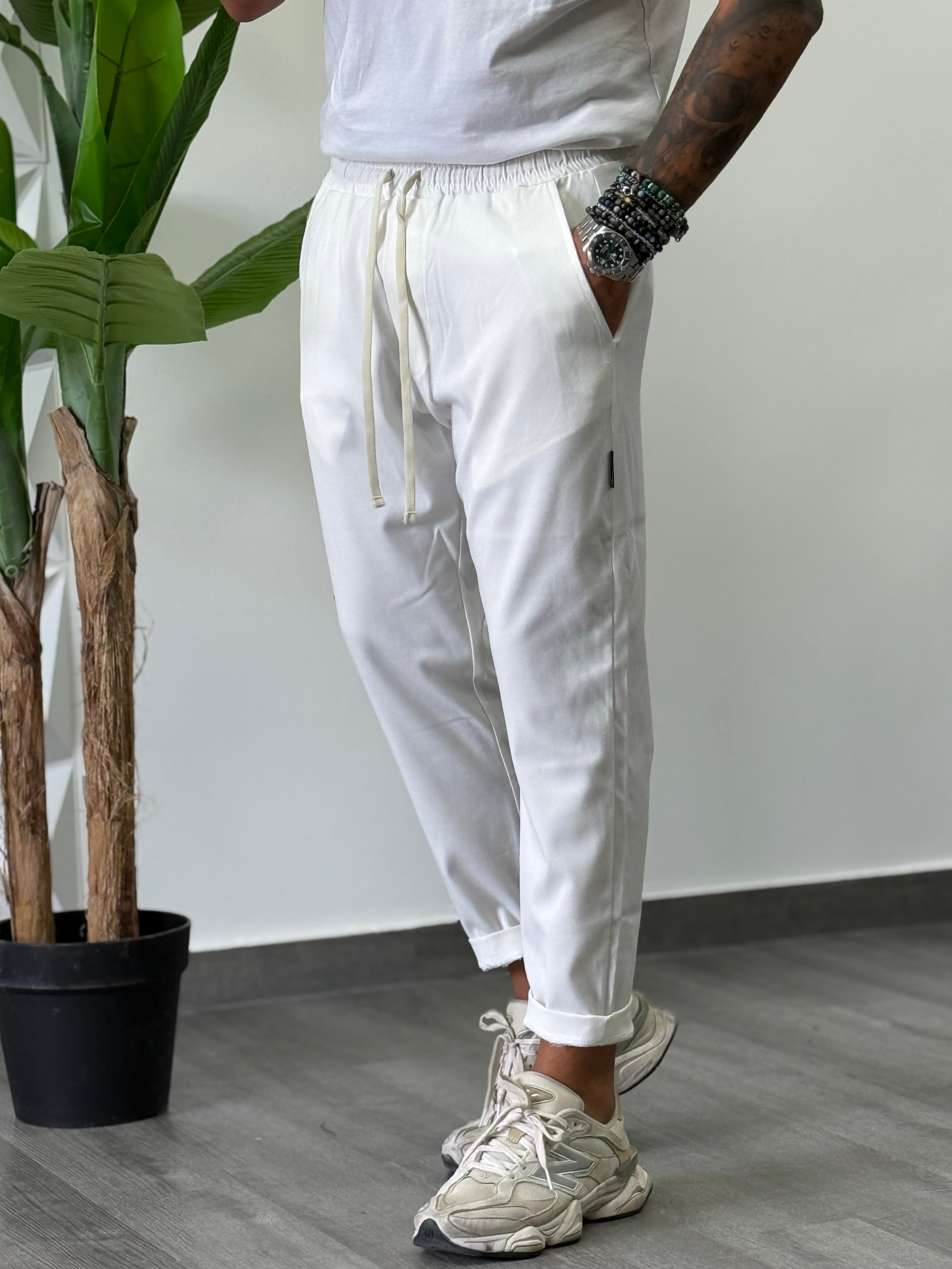 Pantalaccio Rodi vanda bianco new job brand