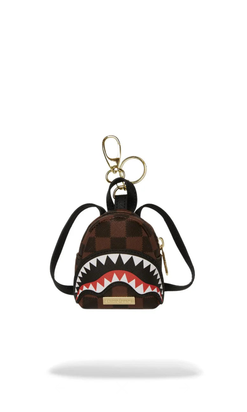 SPRAYGROUND KEYCHAIN SAWTOOTH SHARKS IN PARIS KEYCHAIN 910K8005NSZ MARRONE