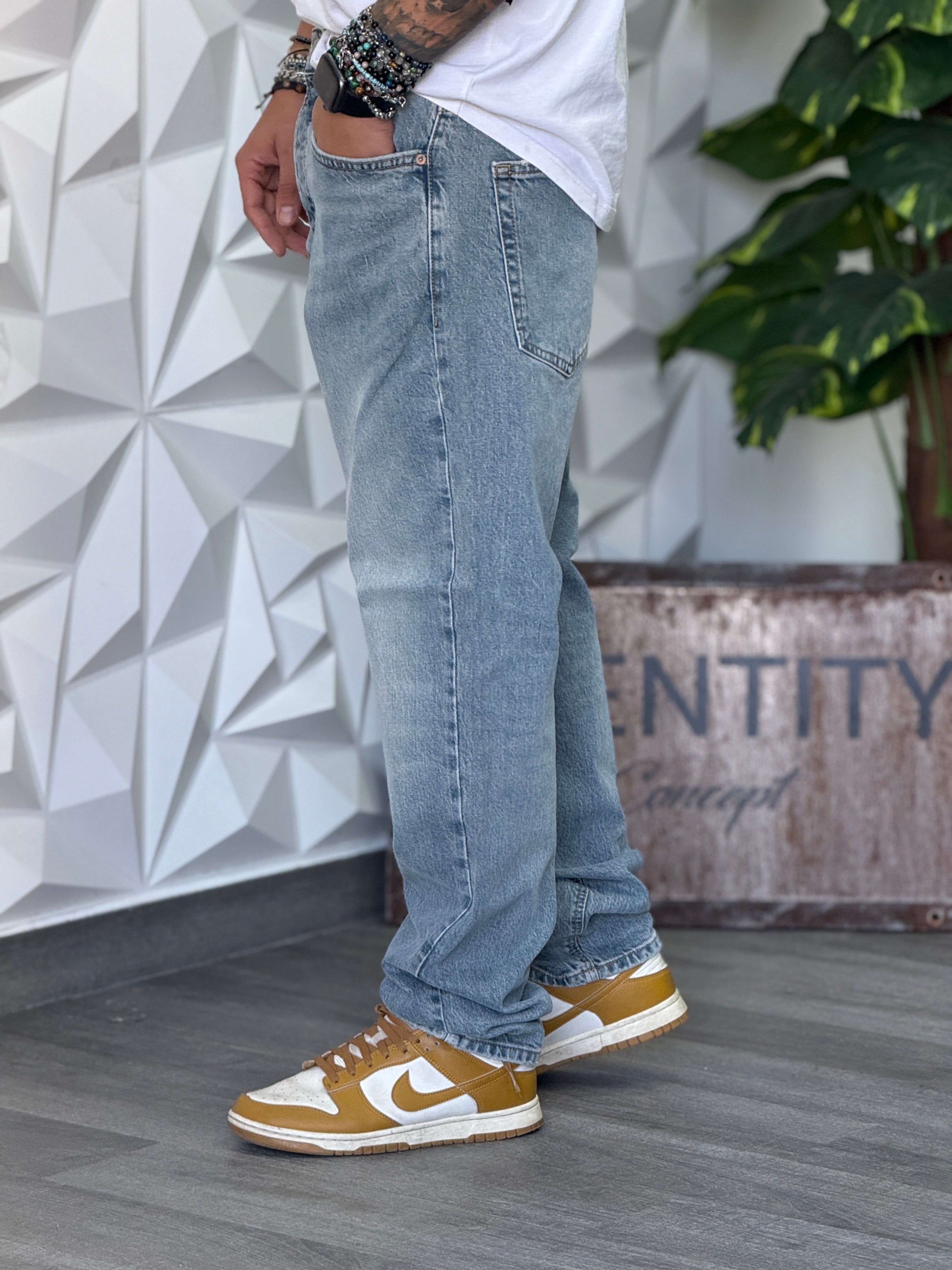 Jeans Baggy 3 Sabbiato