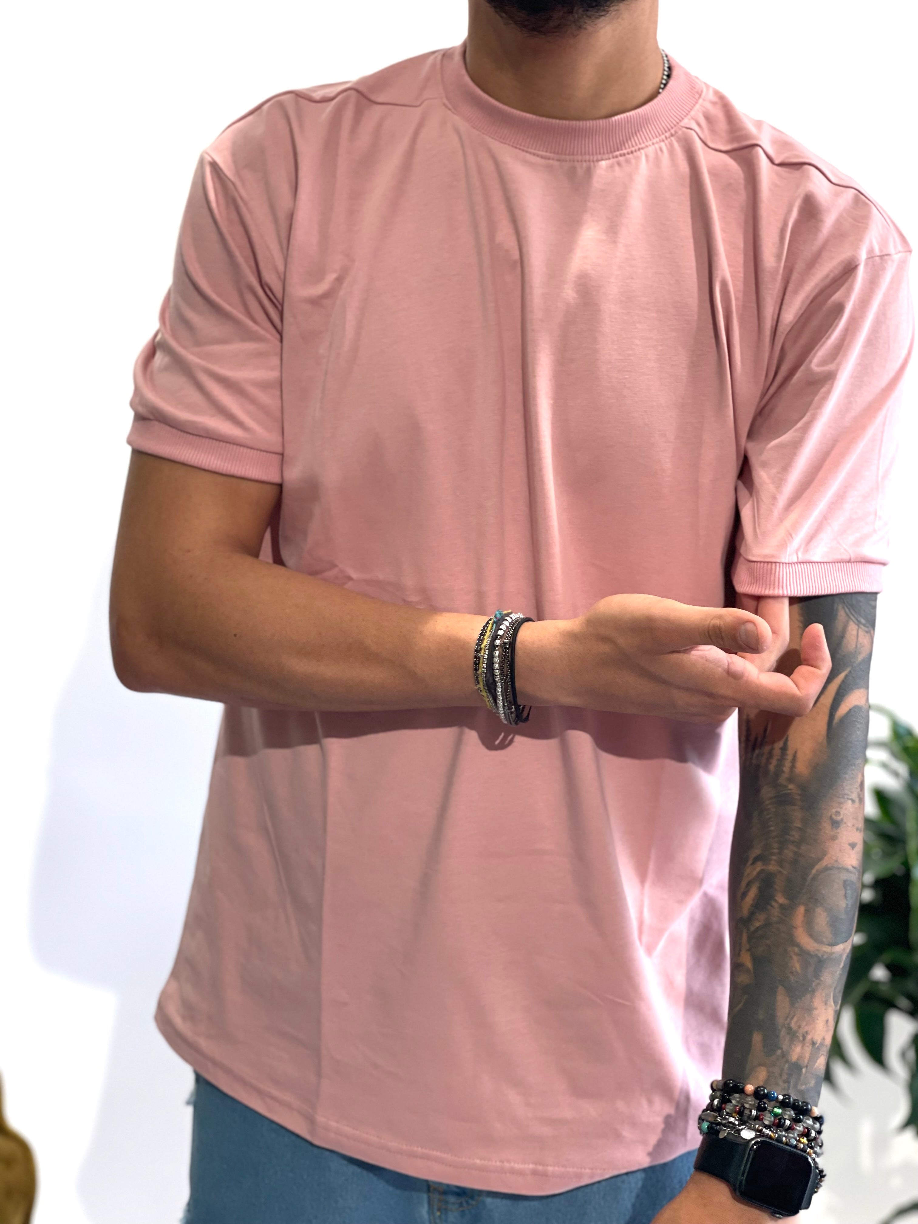 SHIRT NJB ROSA CON MOLLE