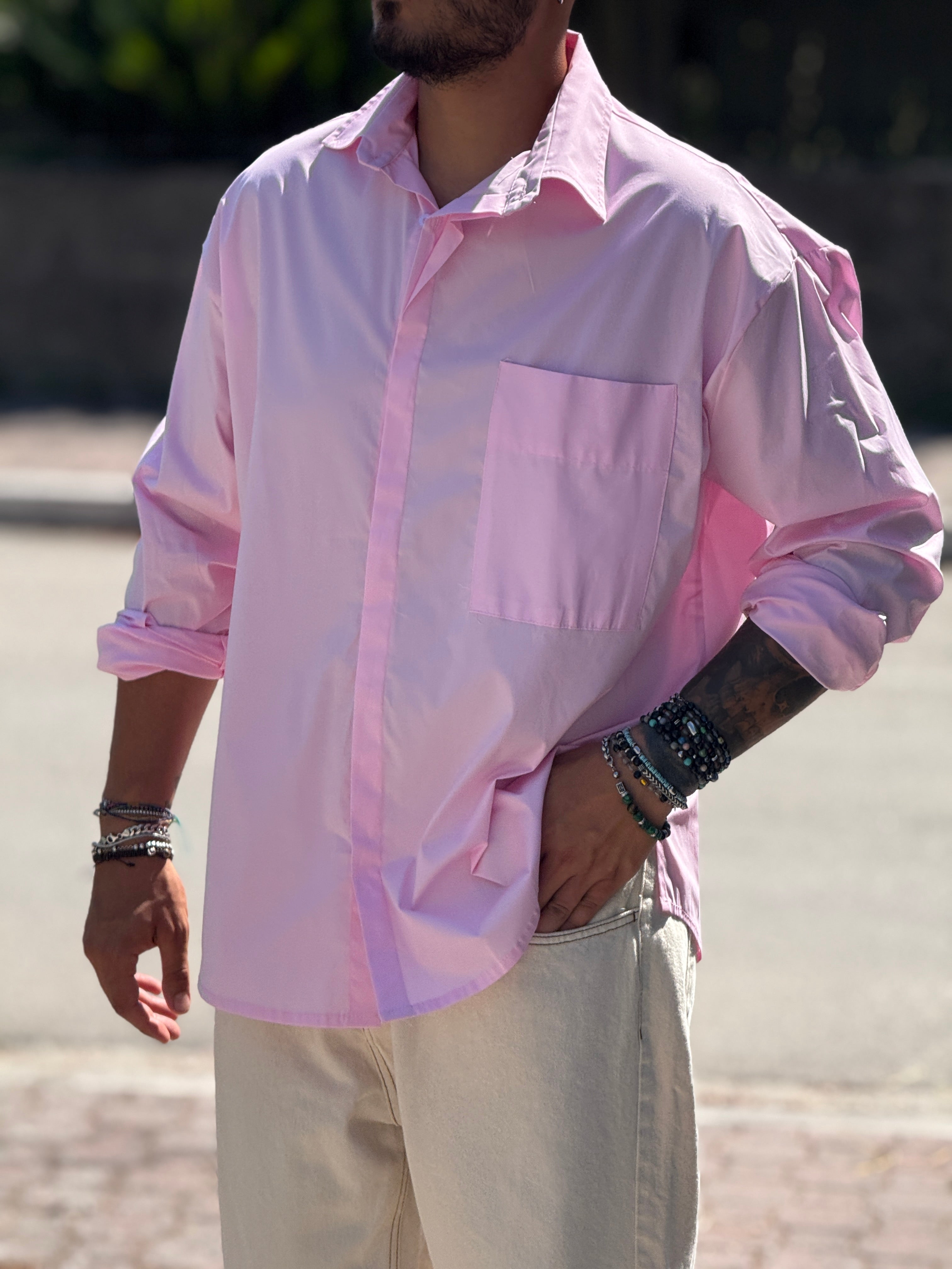 CAMICIA OVERSIZE BIG BUBBLE  NEW JOB BRAND