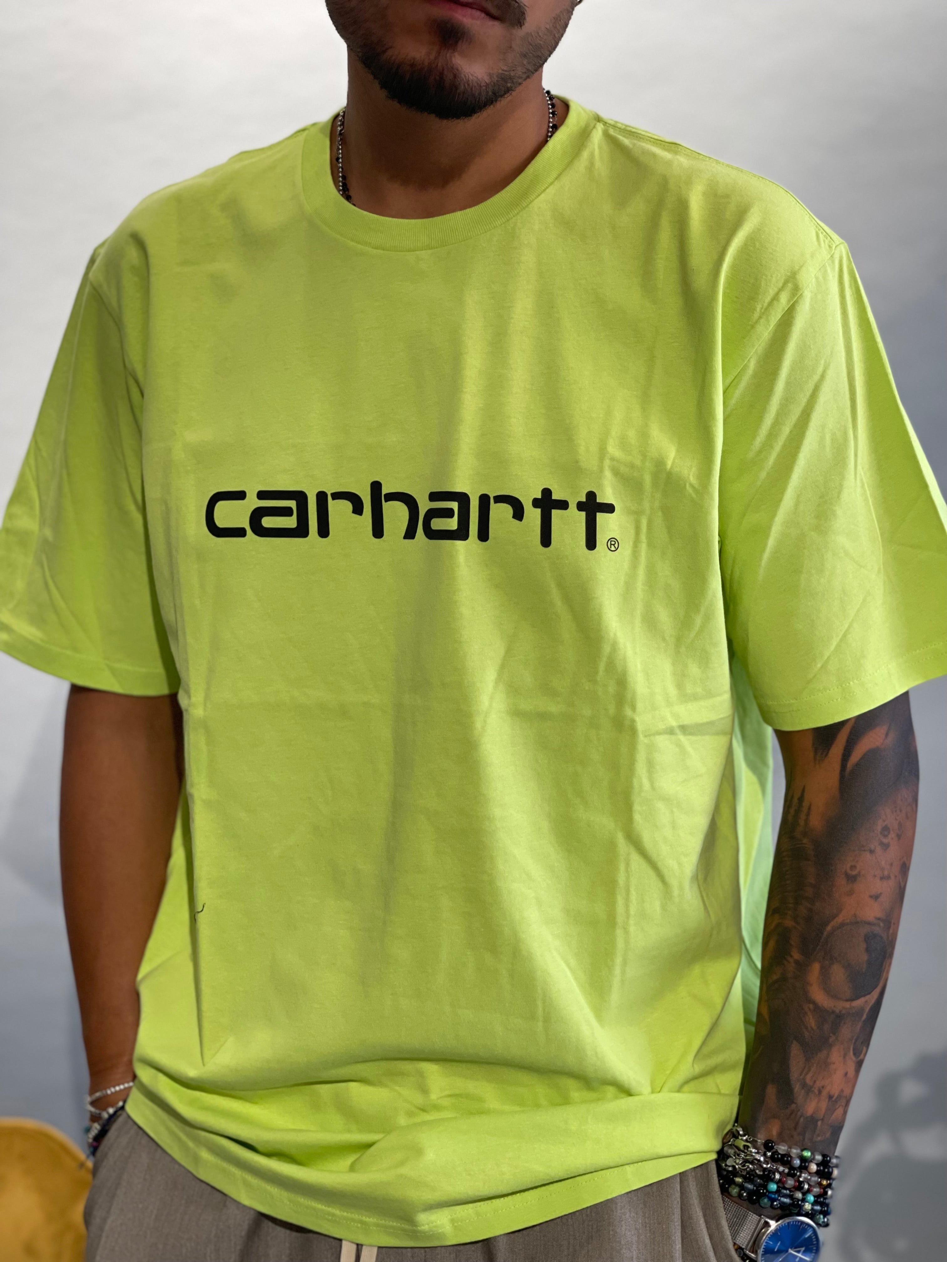 SHIRT CARHARTT GIALLO FLUO