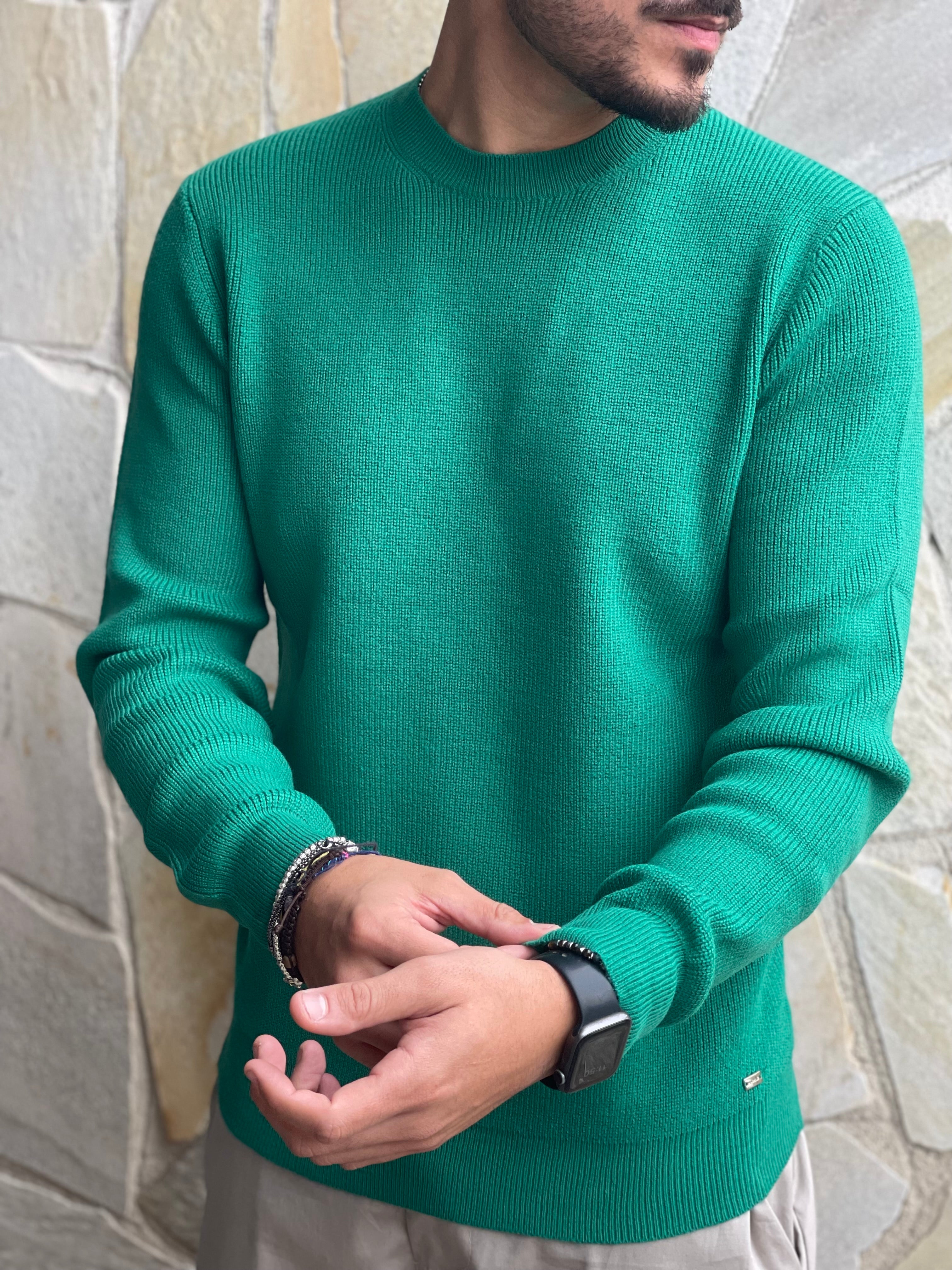 PULLOVER MARKUP VERDE