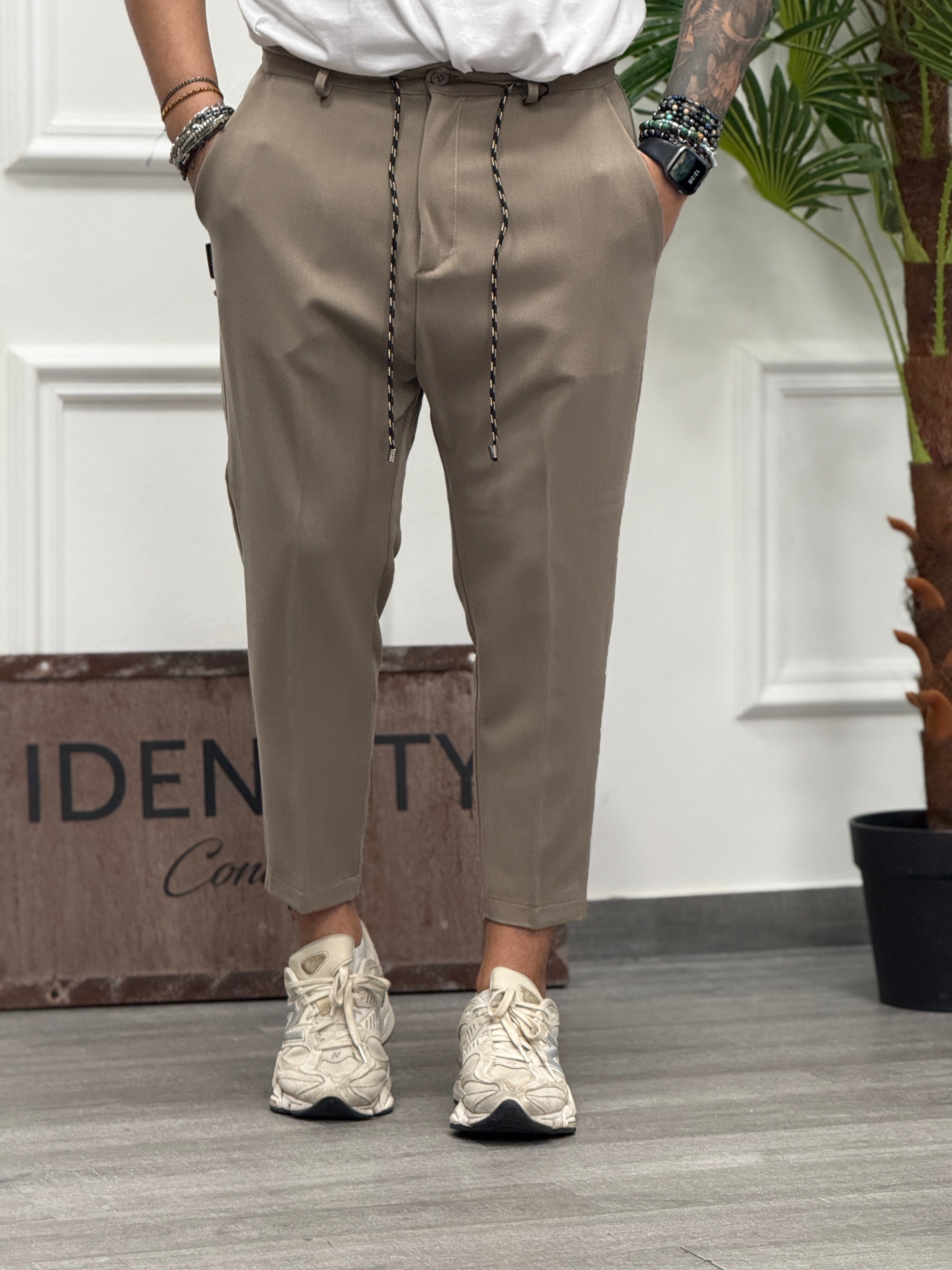 PANTALONE BRIAN BEIGE NEW JOB BRAND