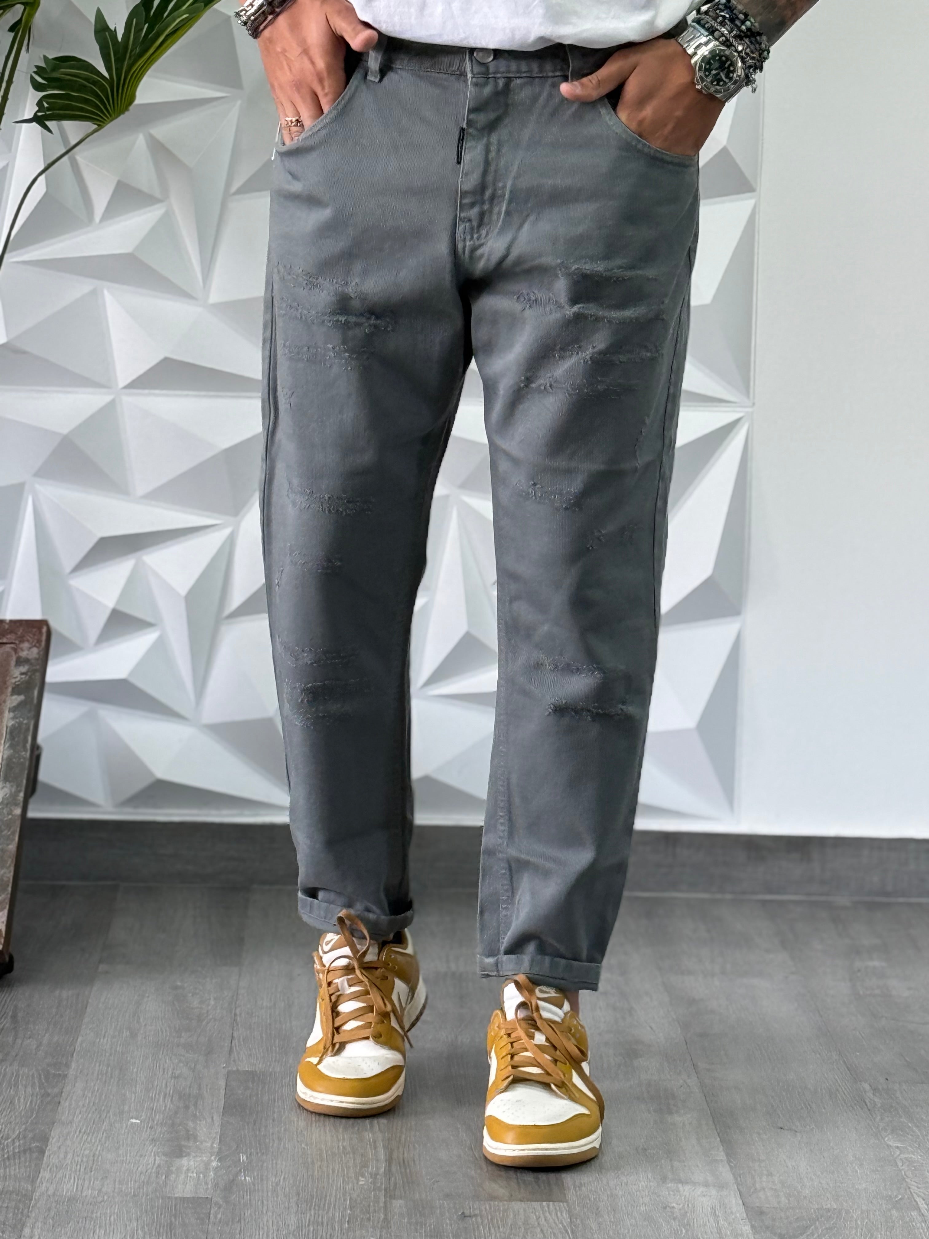 JEANS  ALF 7 PIOMBO NEW JOB BRAND