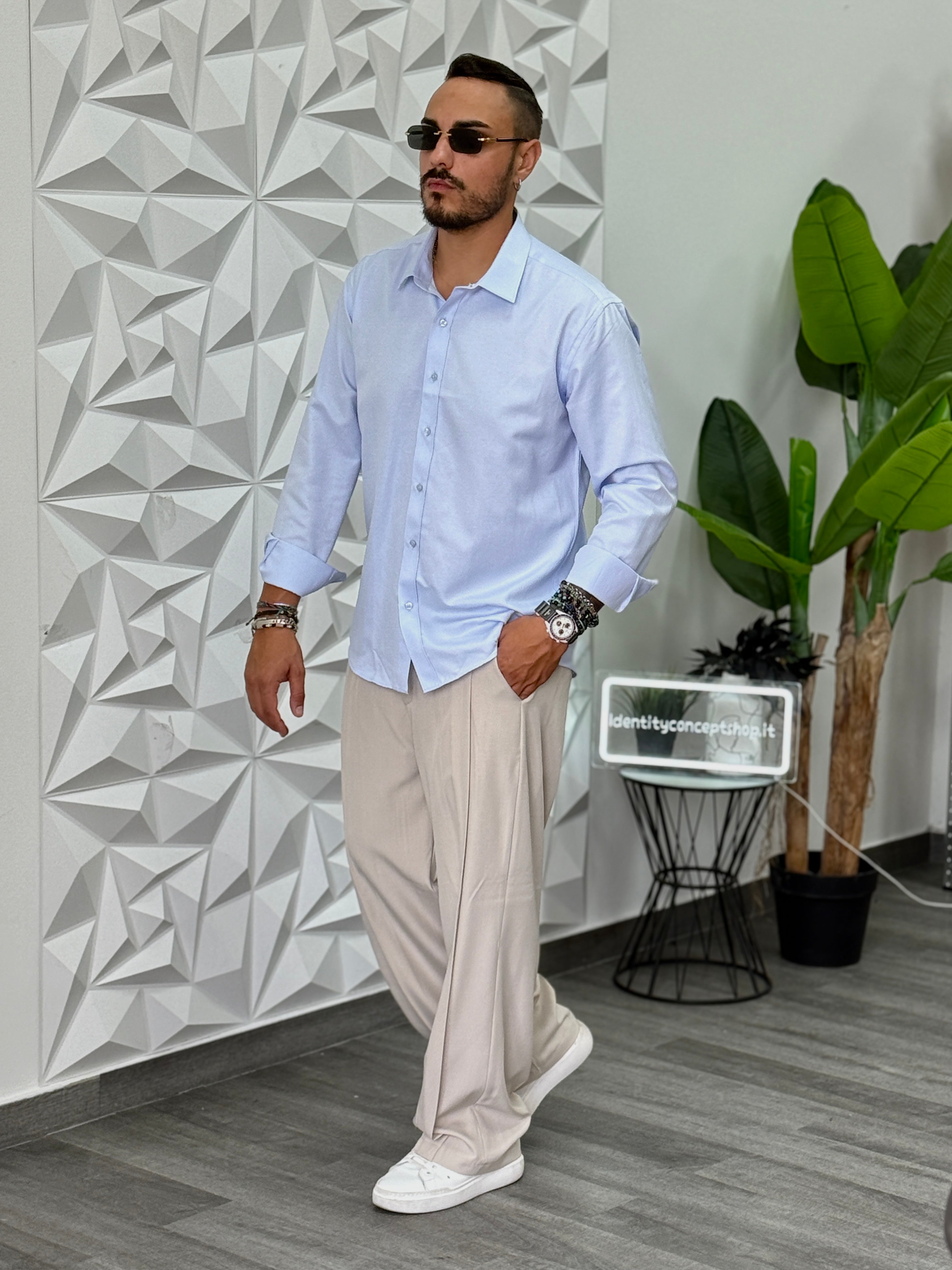 PANTALONE CETARA BEIGE  NEW JOB BRAND