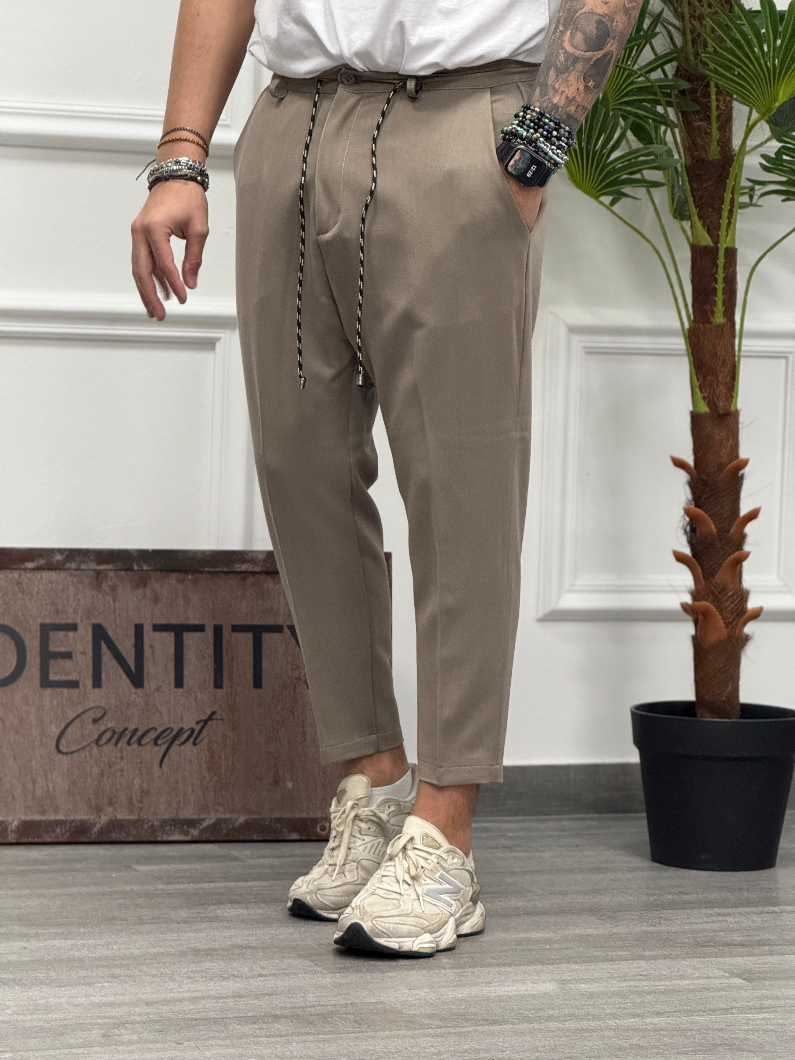PANTALONE BRIAN BEIGE NEW JOB BRAND