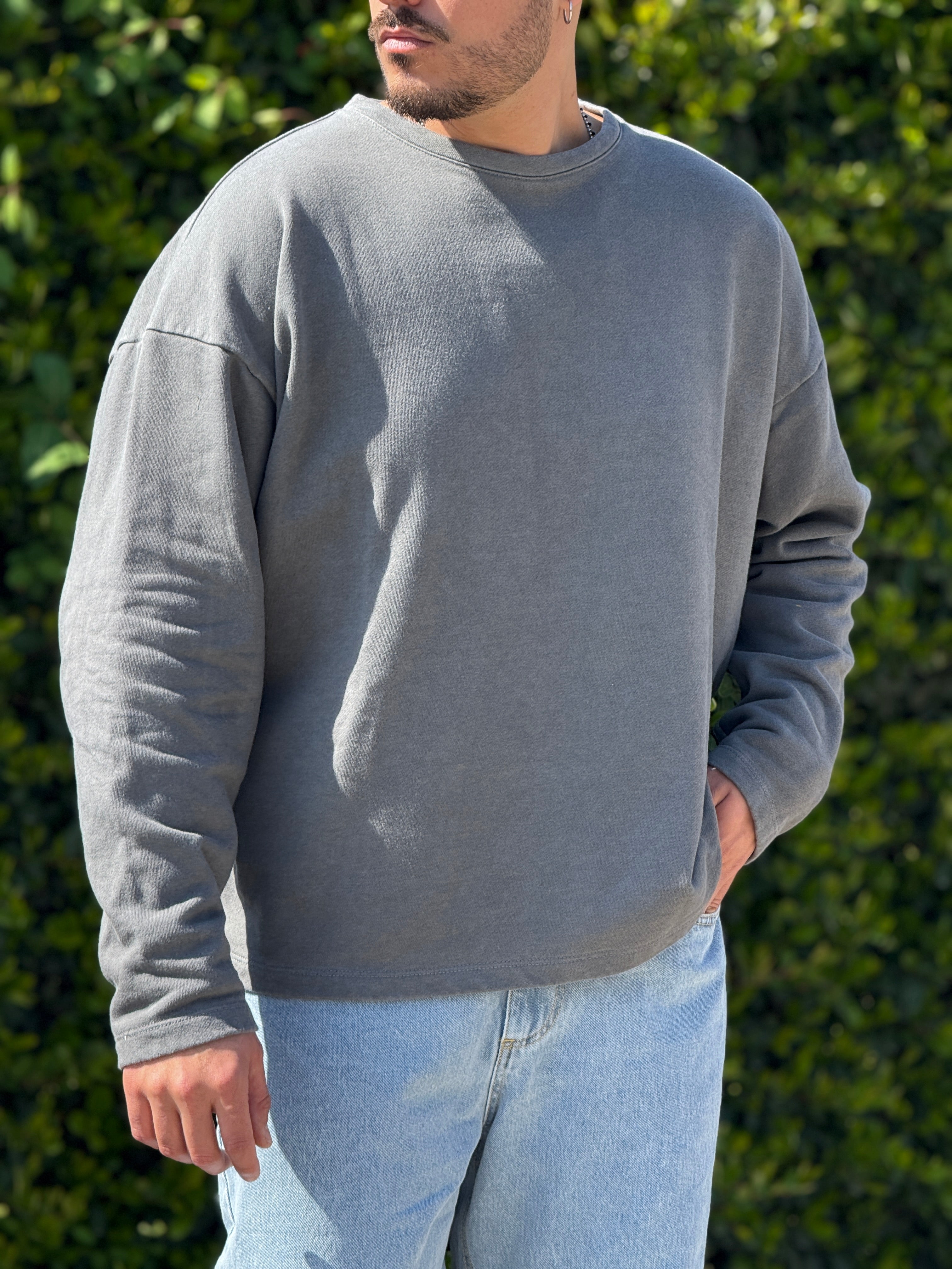 Shirt 300gr over  piombo  new Job Brand