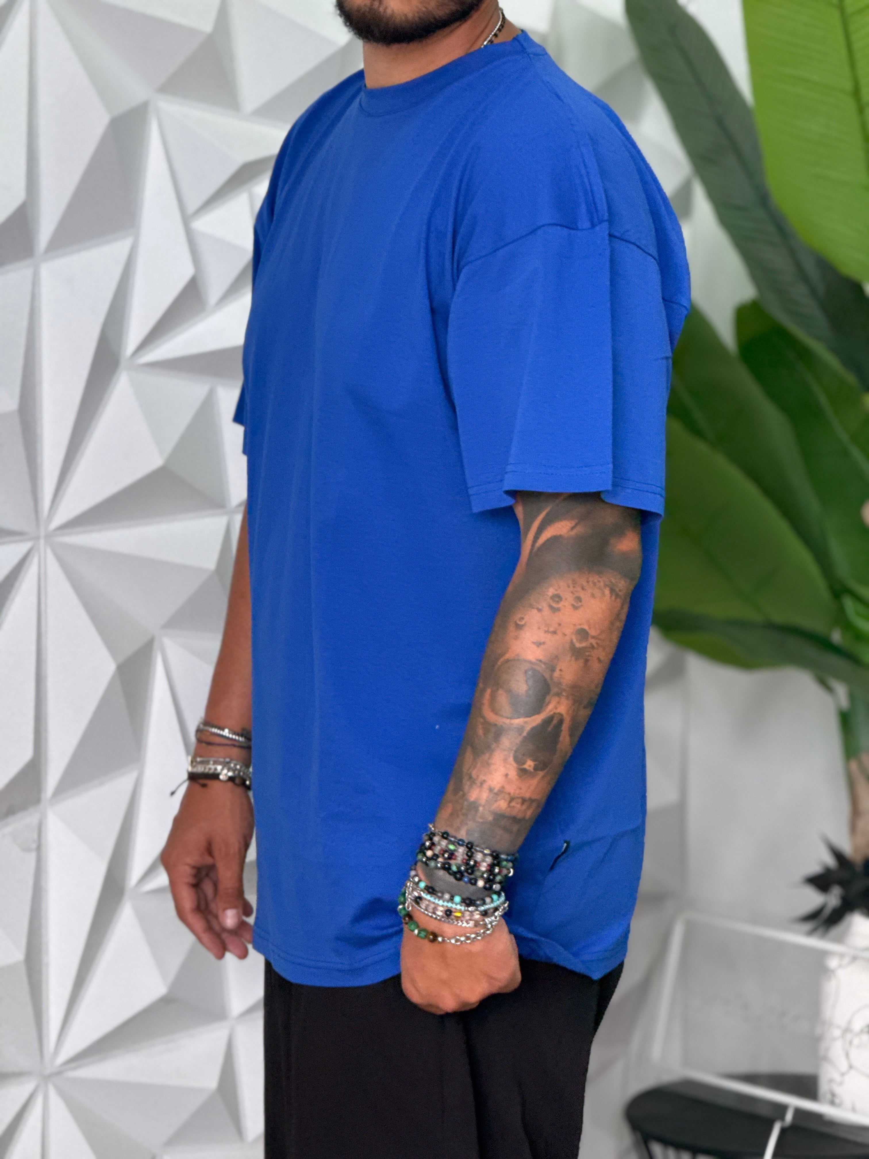T-SHIRT TS189OV ROYAL    NEW JOB BRAND