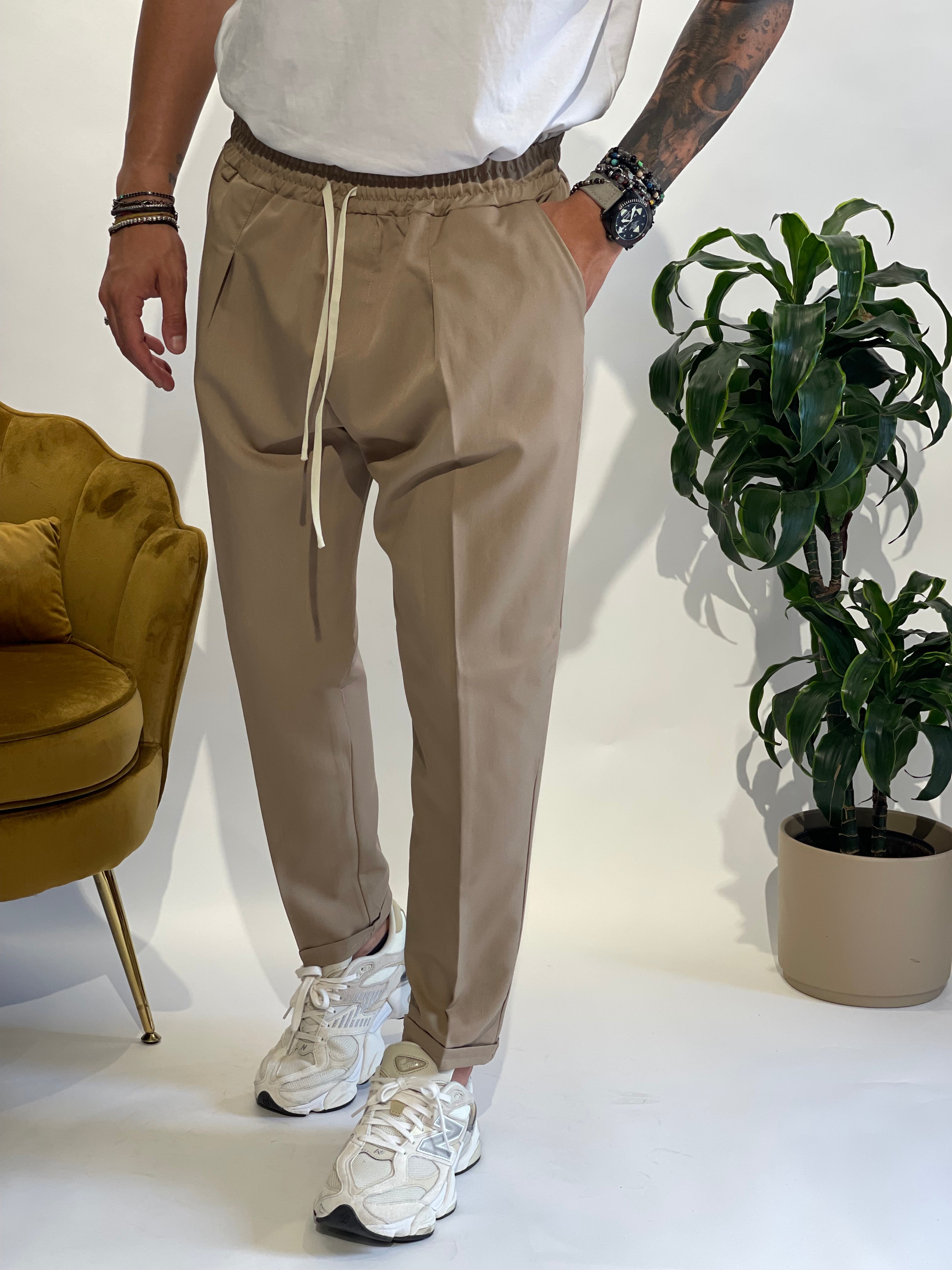 PANT TRUES NJB CAMMELLO