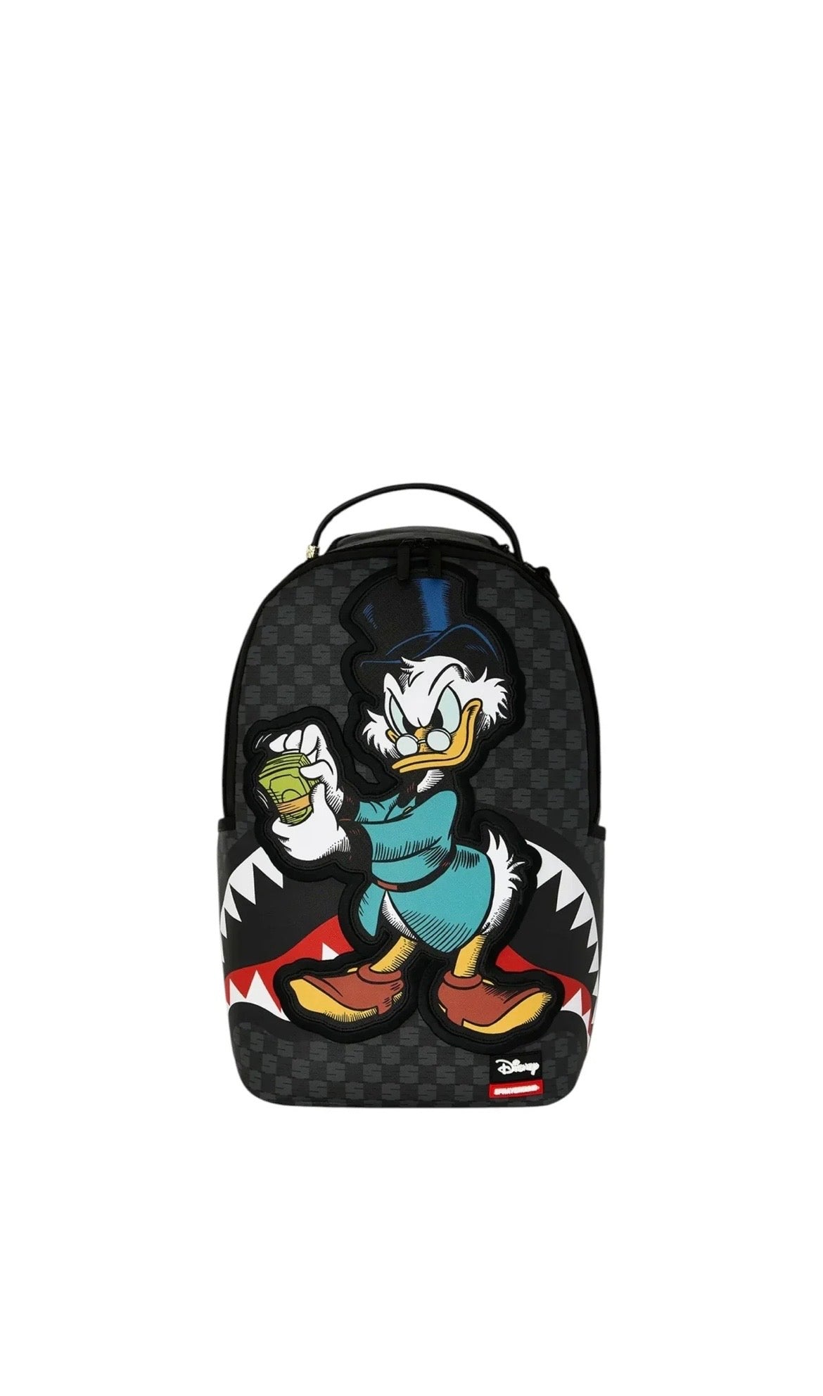 ZAINO SPRAYGROUND DISNEY SCROOGE COUNTING MONEY