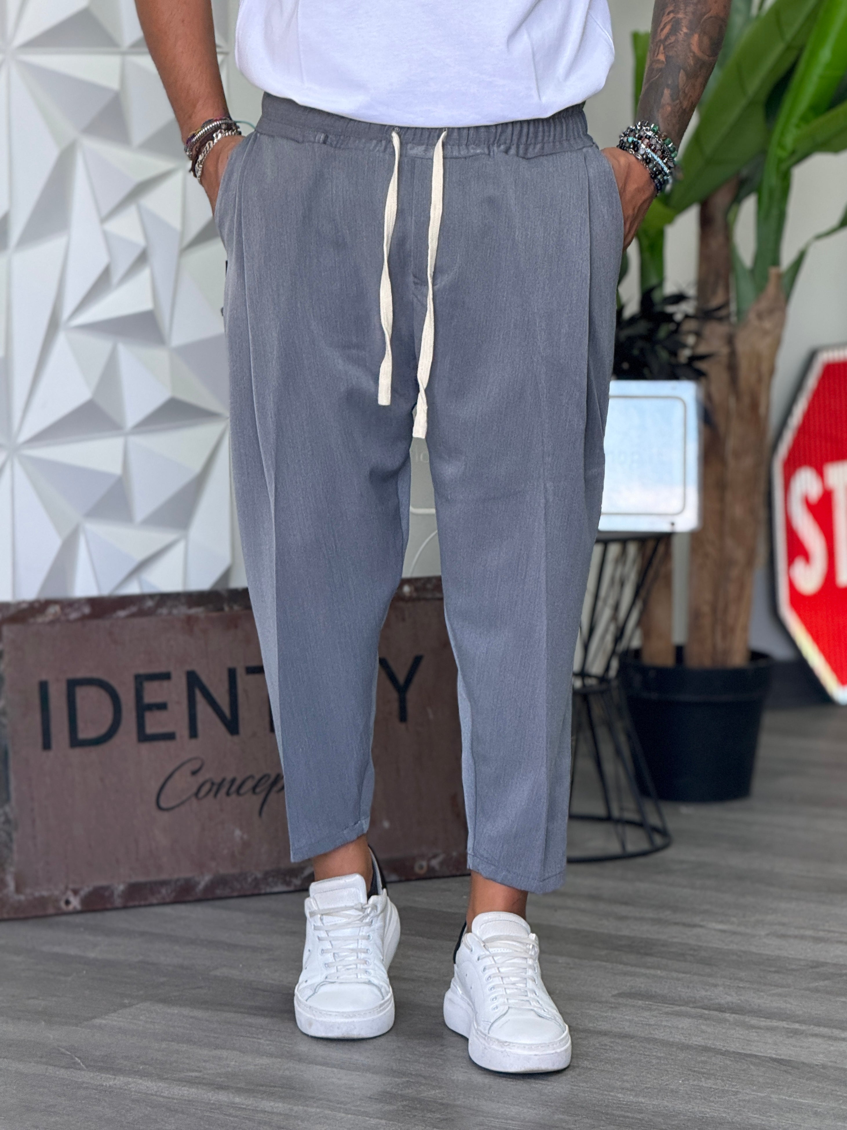 PANTALACCIO NEW DIK ANTRACITE  NEW JOB BRAND