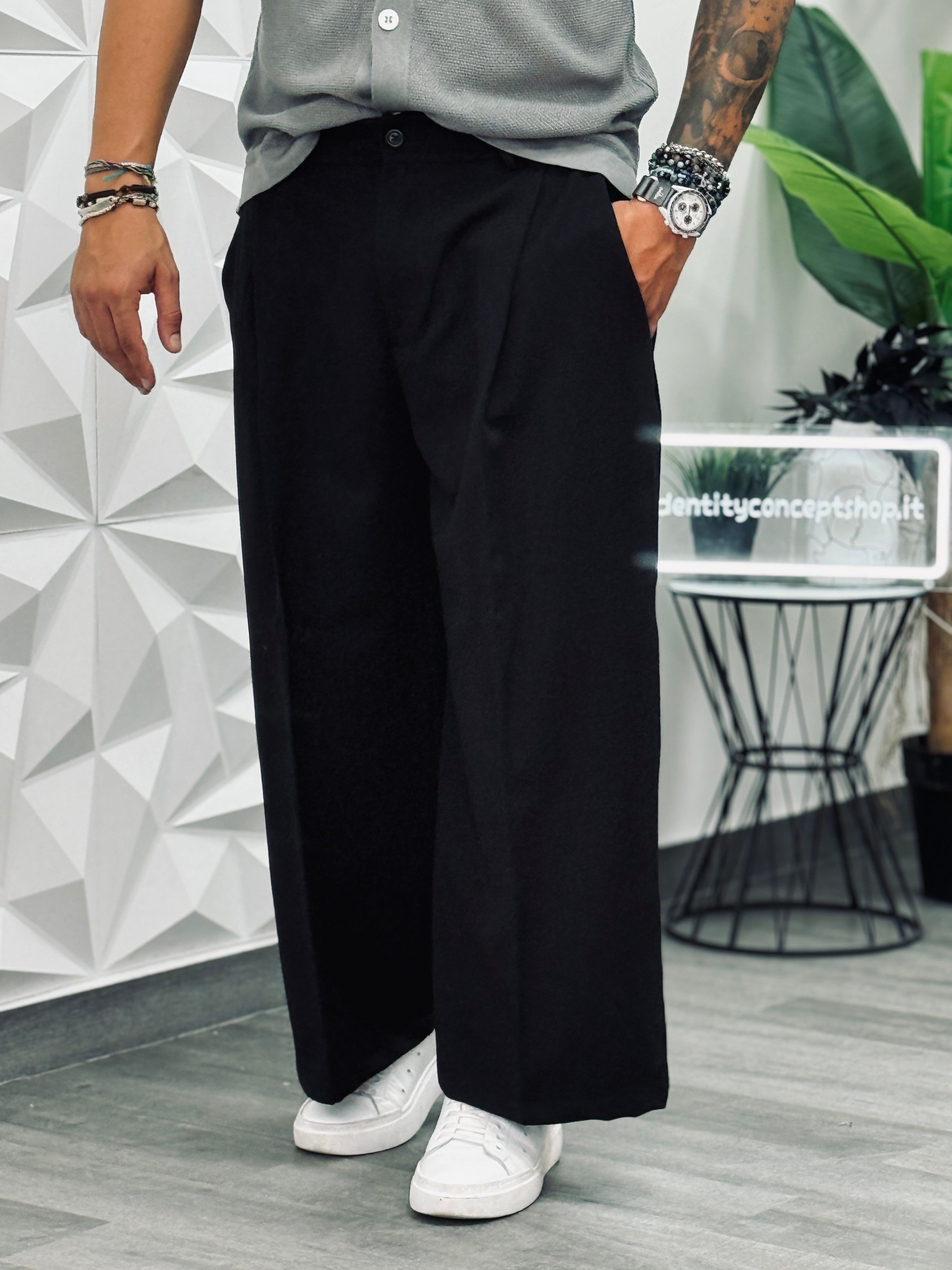 PANTALACCIO NERO FREDDY  NEW JOB BRAND