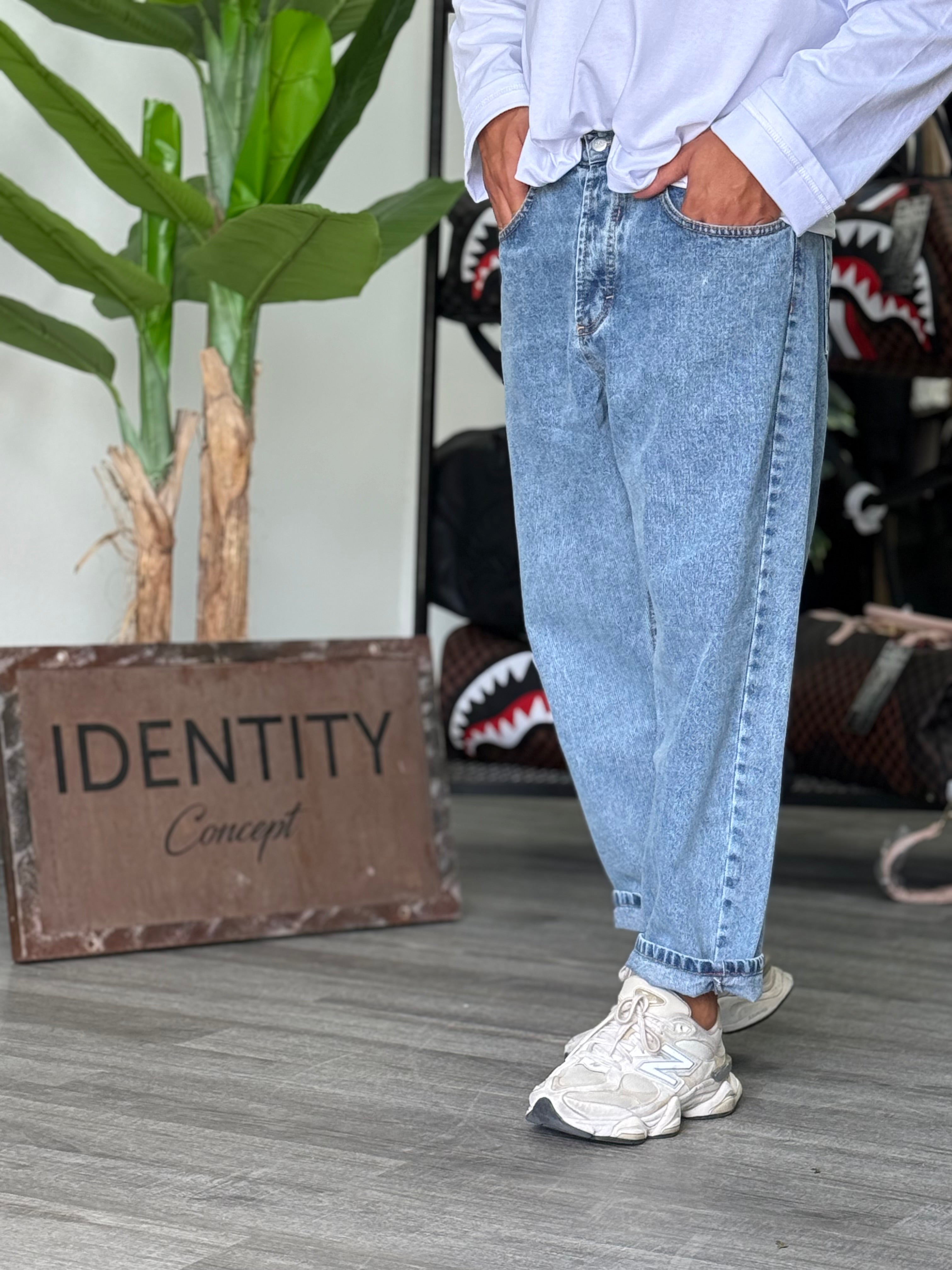 Jeans Canaria fv  marmorizzato New Job Brand