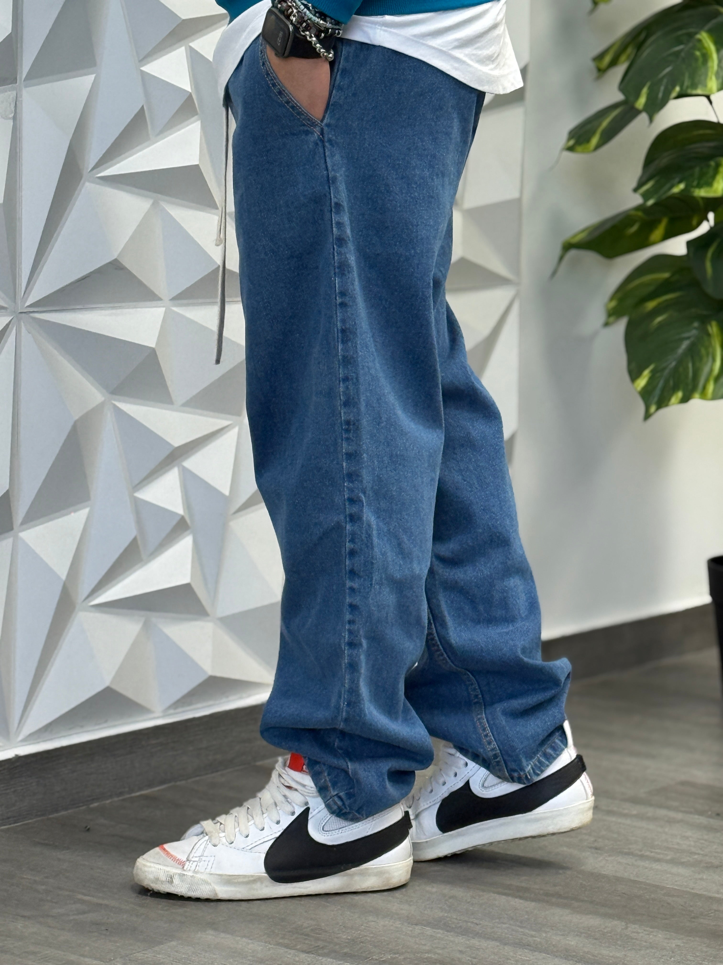 PANTALACCIO SOHO  BLUE JEANS FONDO AMPIO NEW JOB BRAND