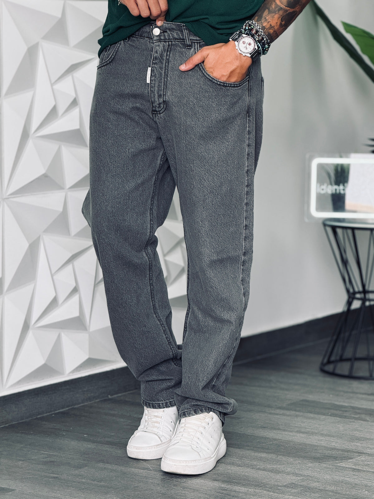 JEANS  ALF25 GREY BAGGY  NEW JOB BRAND