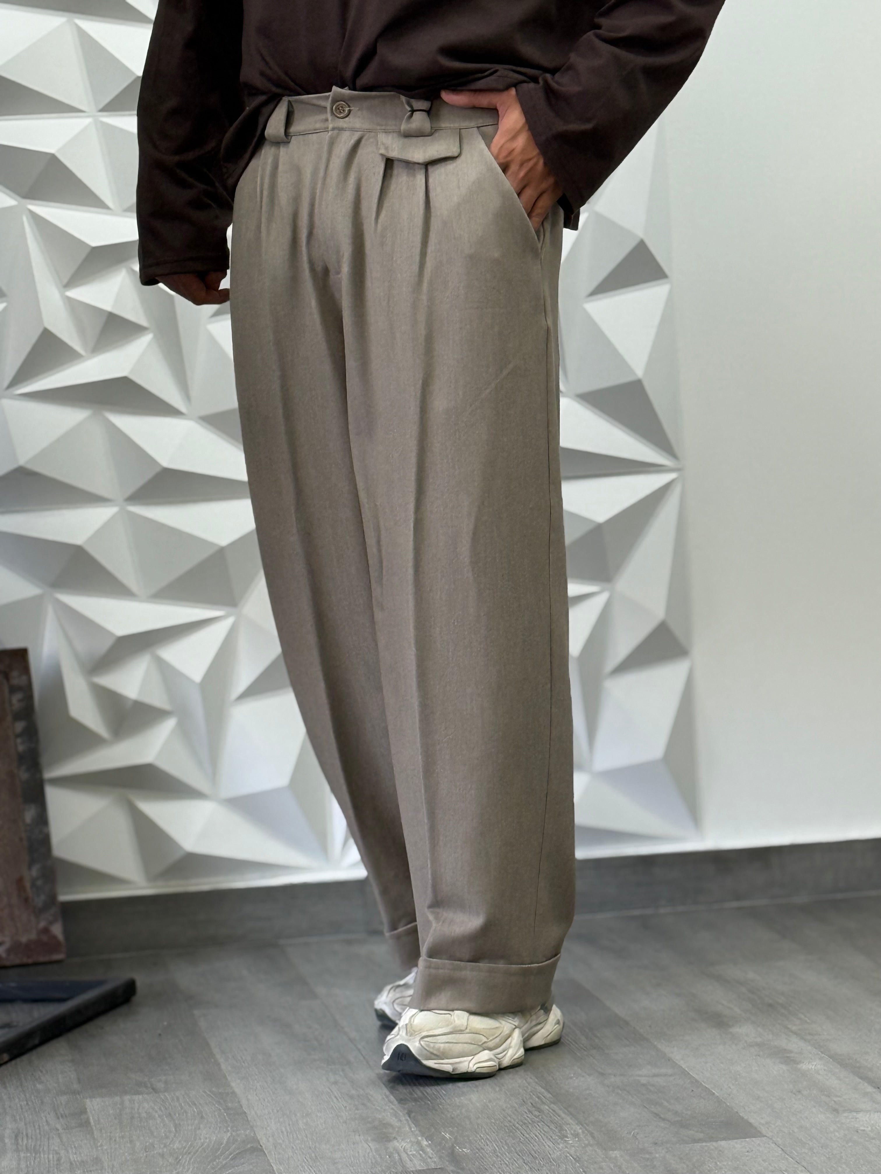 PANTALONE PARIS BEIGE FIAMMATO NEW JOB BRAND