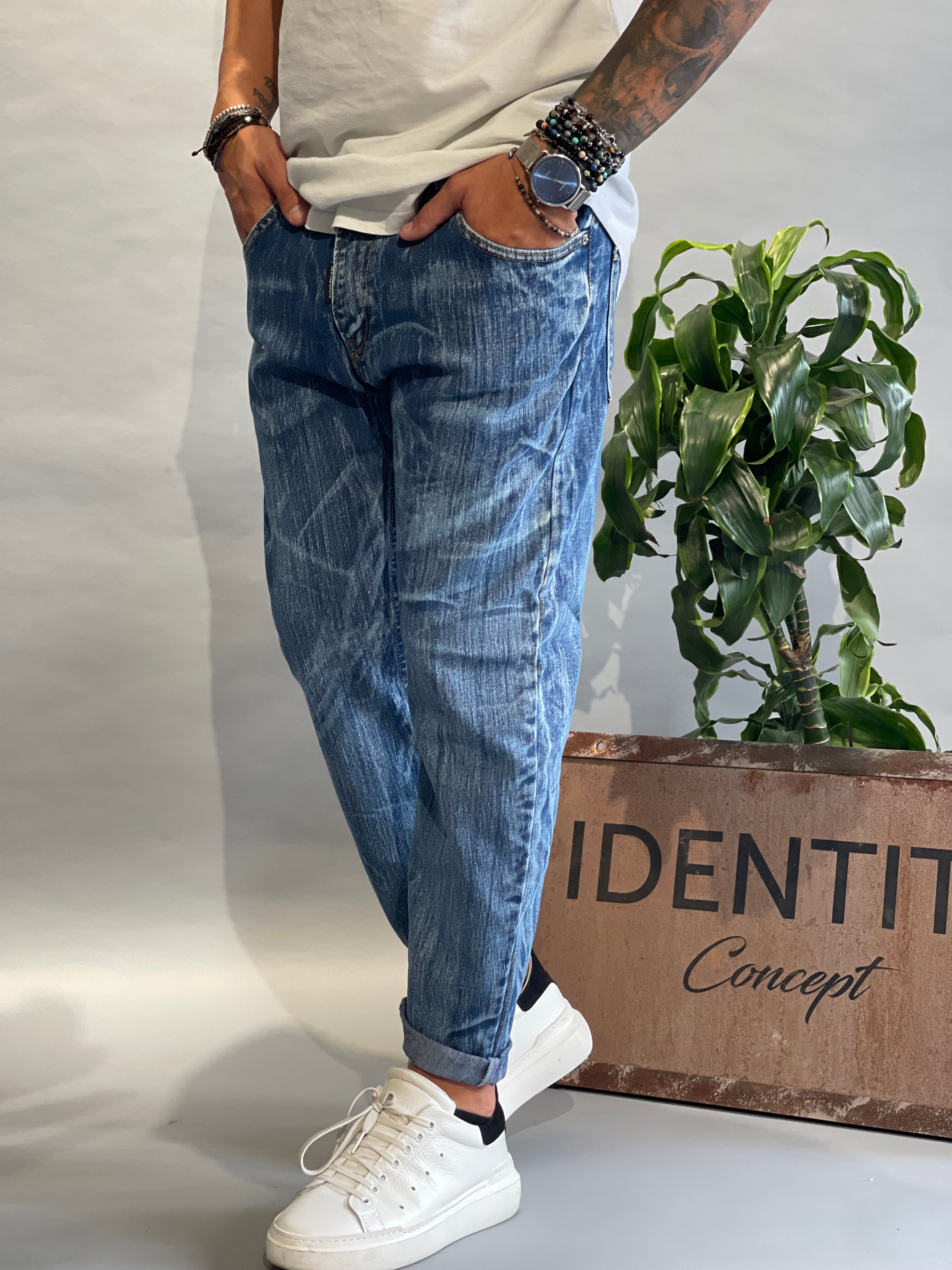 JEANS PENNELLATO NEW JOB BRAND