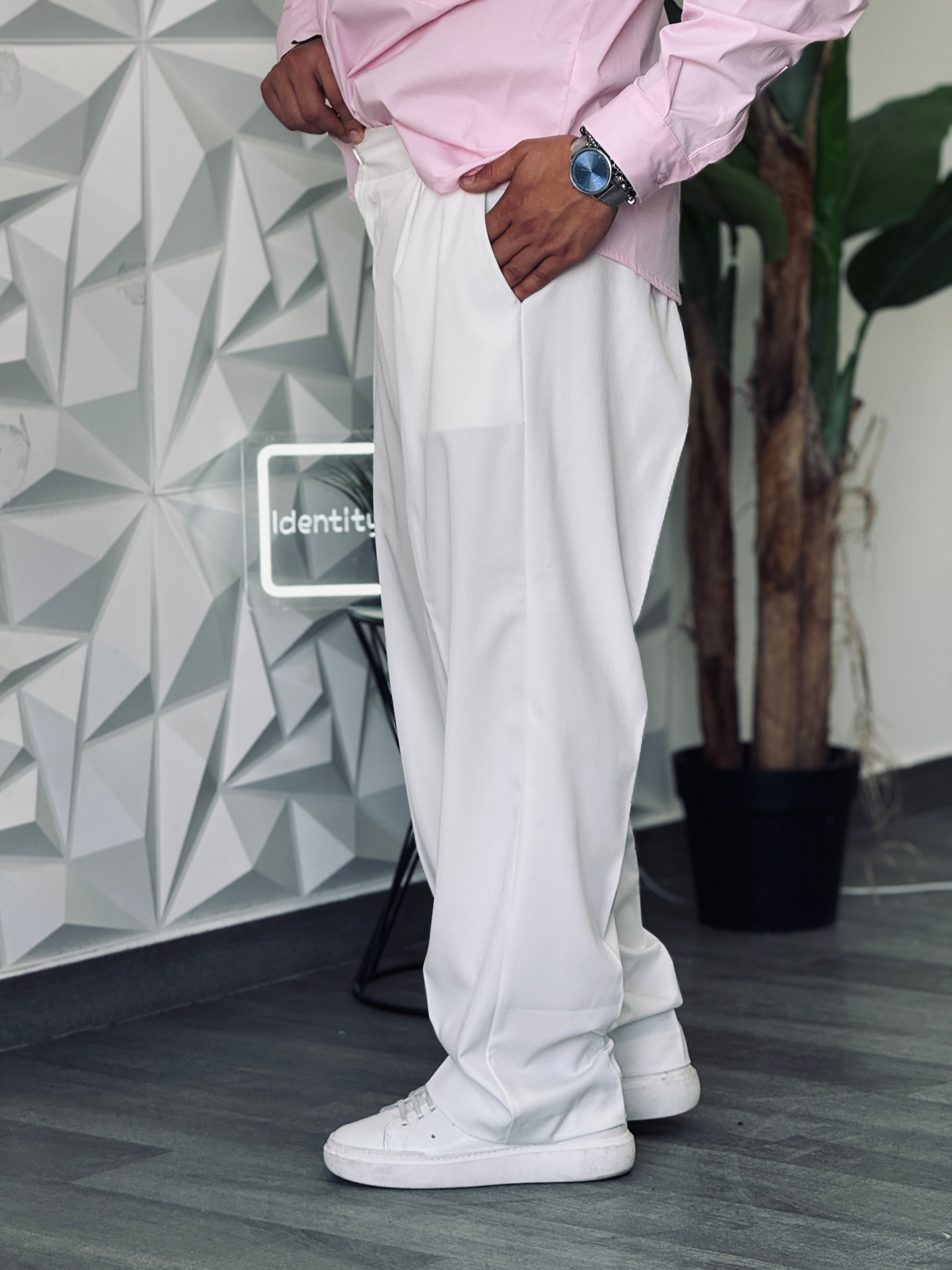 PANTALACCIO PONZA BIANCO NEW JOB BRAND