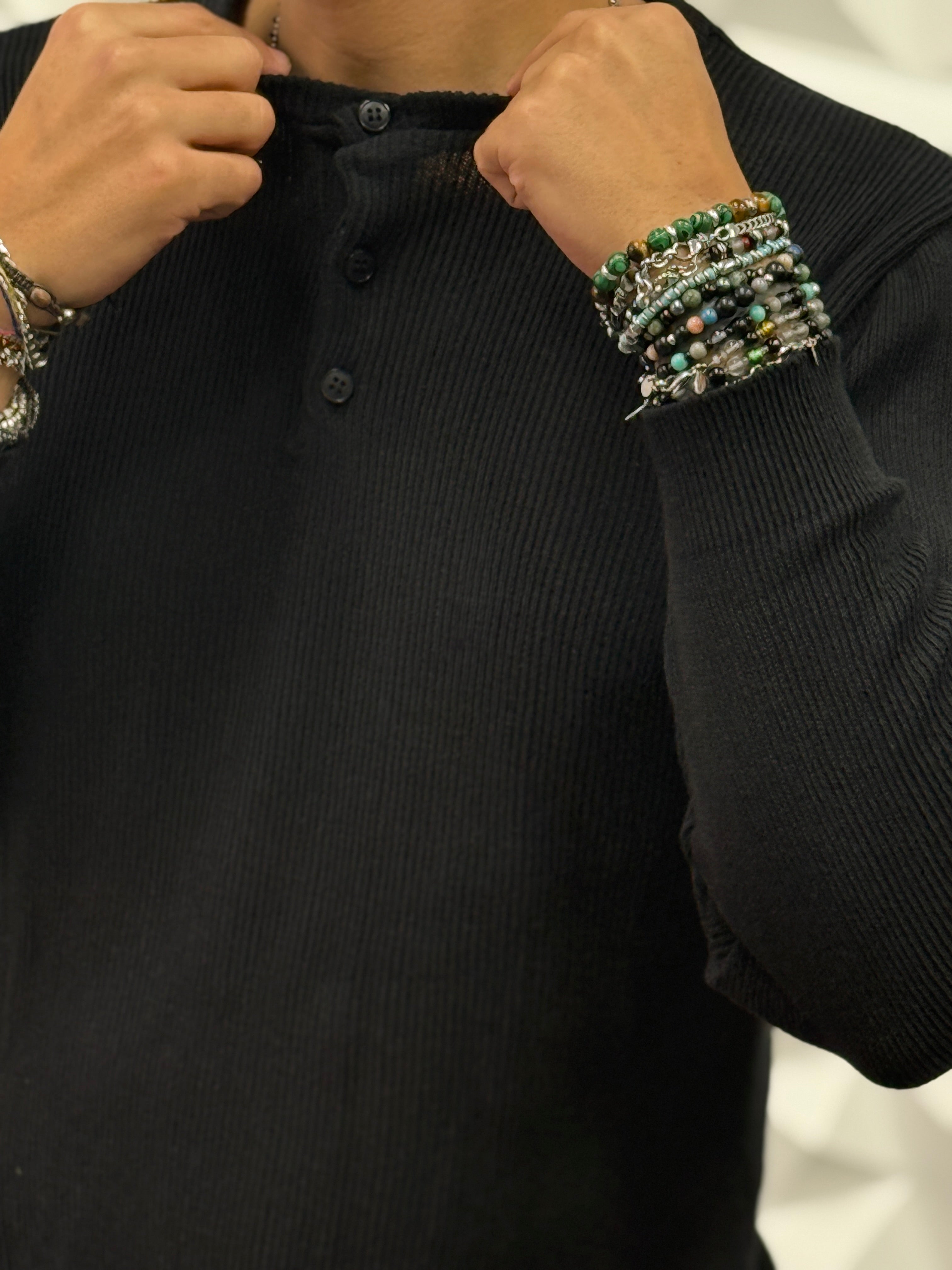 POLO REGULAR NERO NEW JOB BRAND