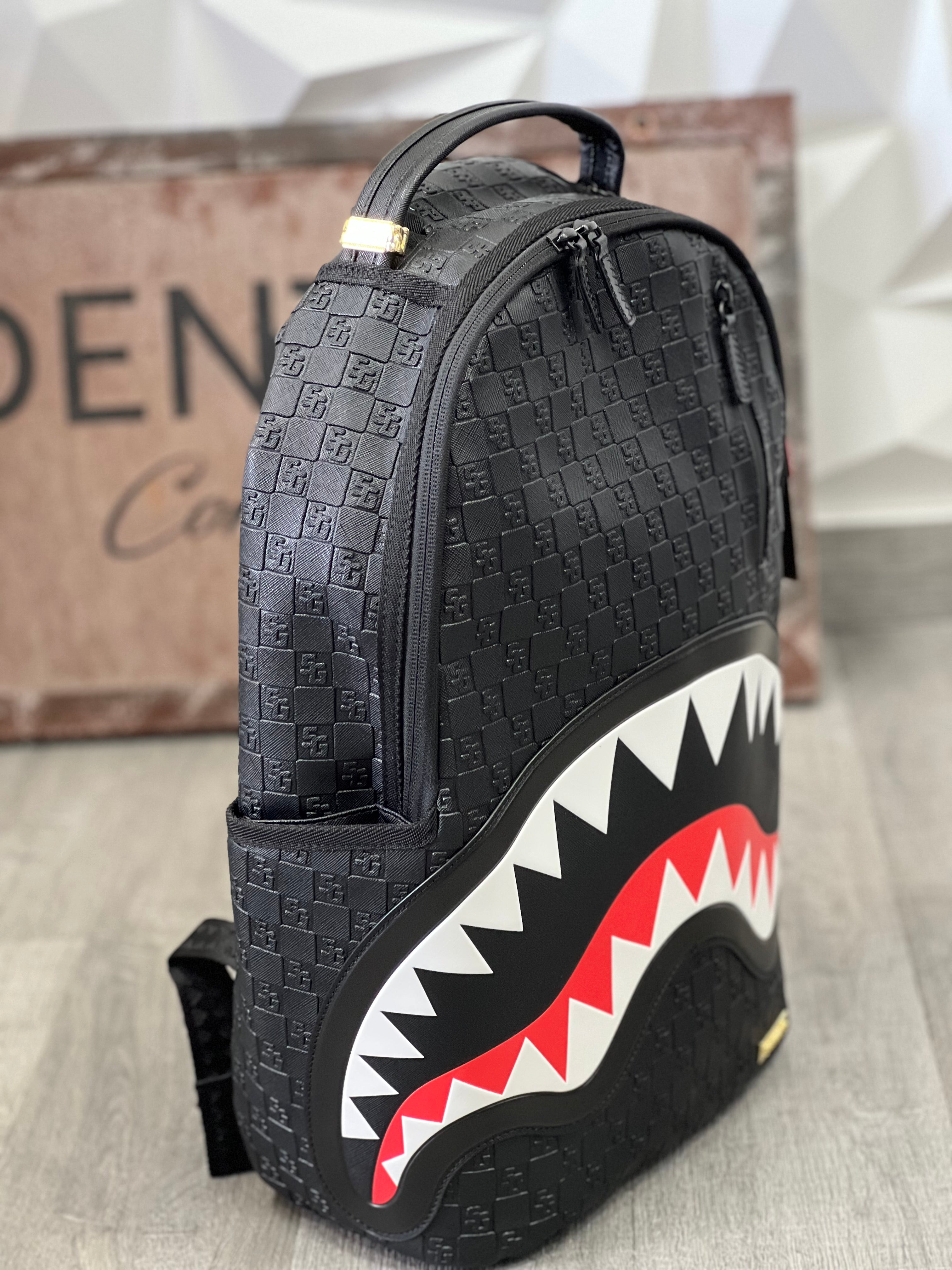 SPRAYGROUND Zaino BLACK OUT SHARKS IN PARIS DLXSV 910B7531NSZ
