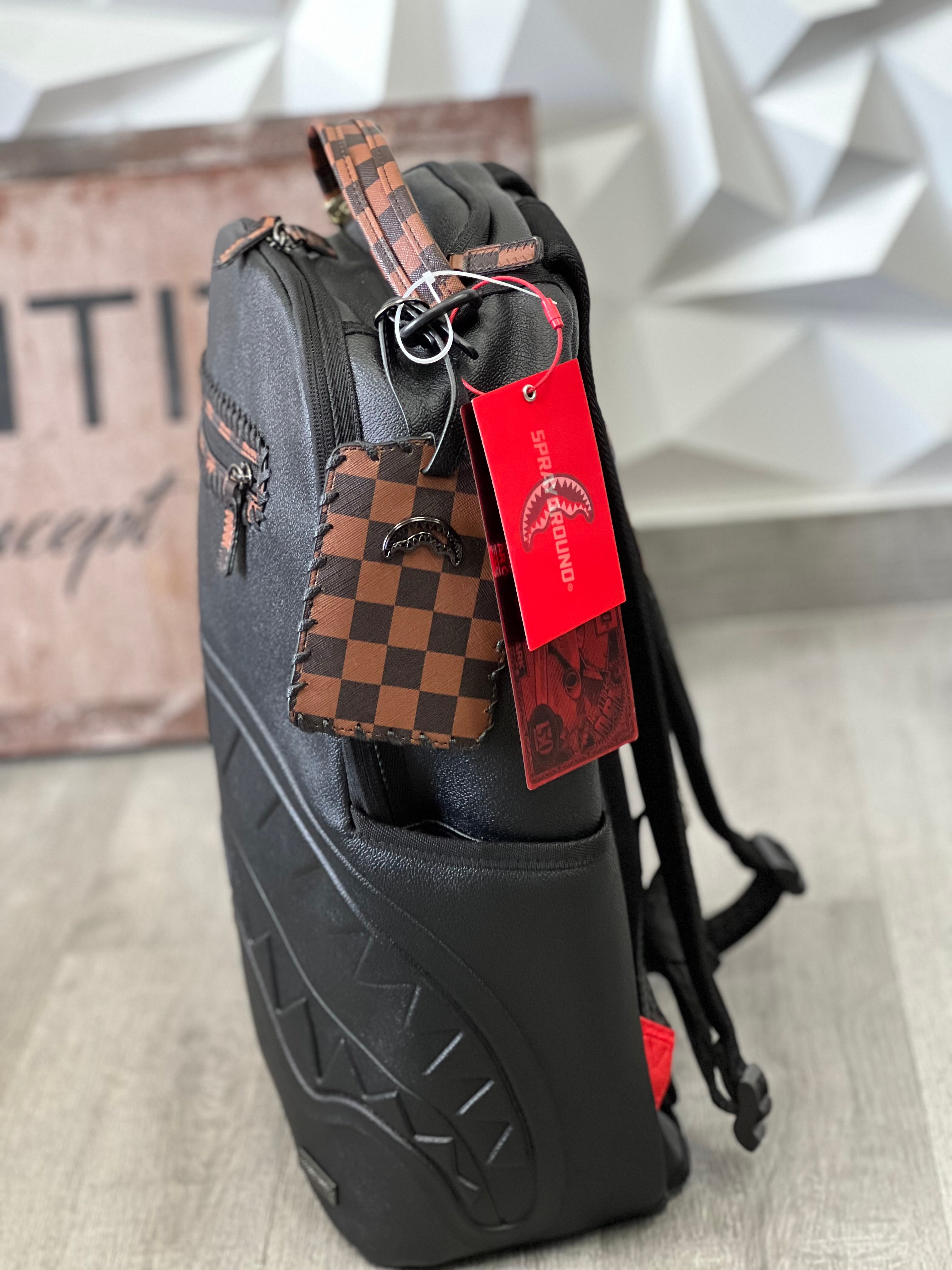 SPRAYGROUND ZAINO DOSE OF CHECK DEUX   910B7666NSZ