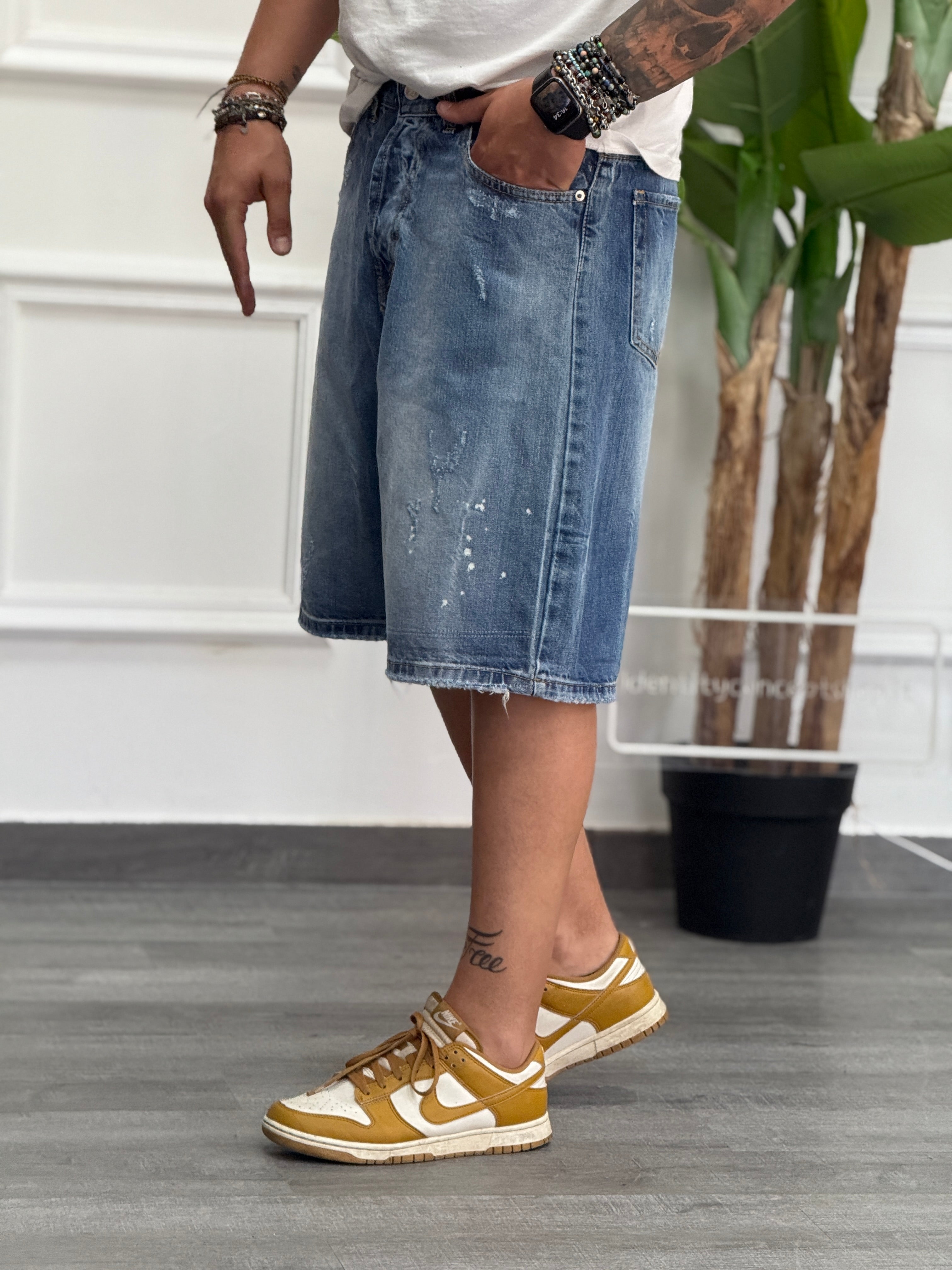 BERMUDA  BALEN JEANS NJB LAVAGGIO MEDIO