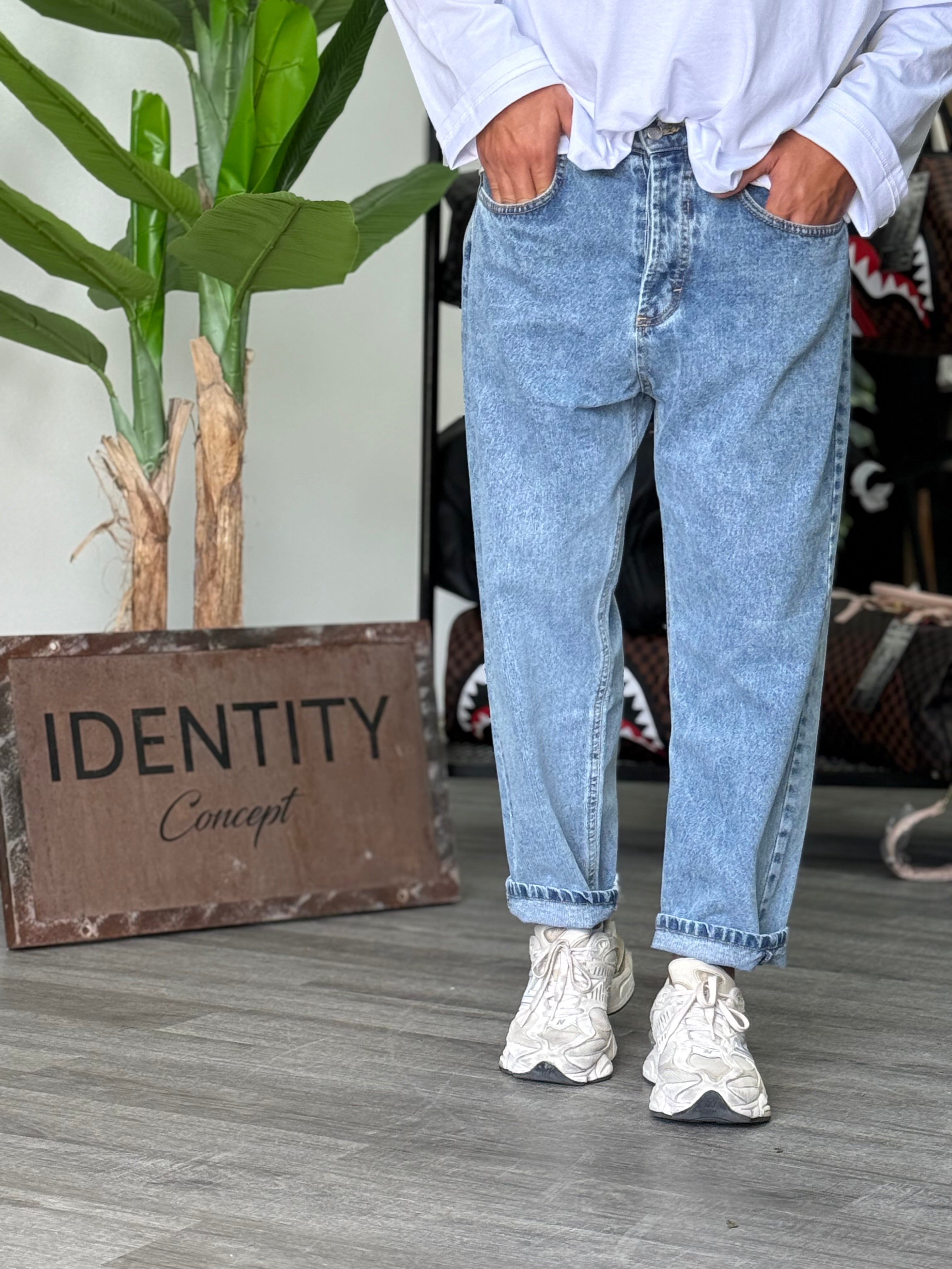 Jeans Canaria fv  marmorizzato New Job Brand