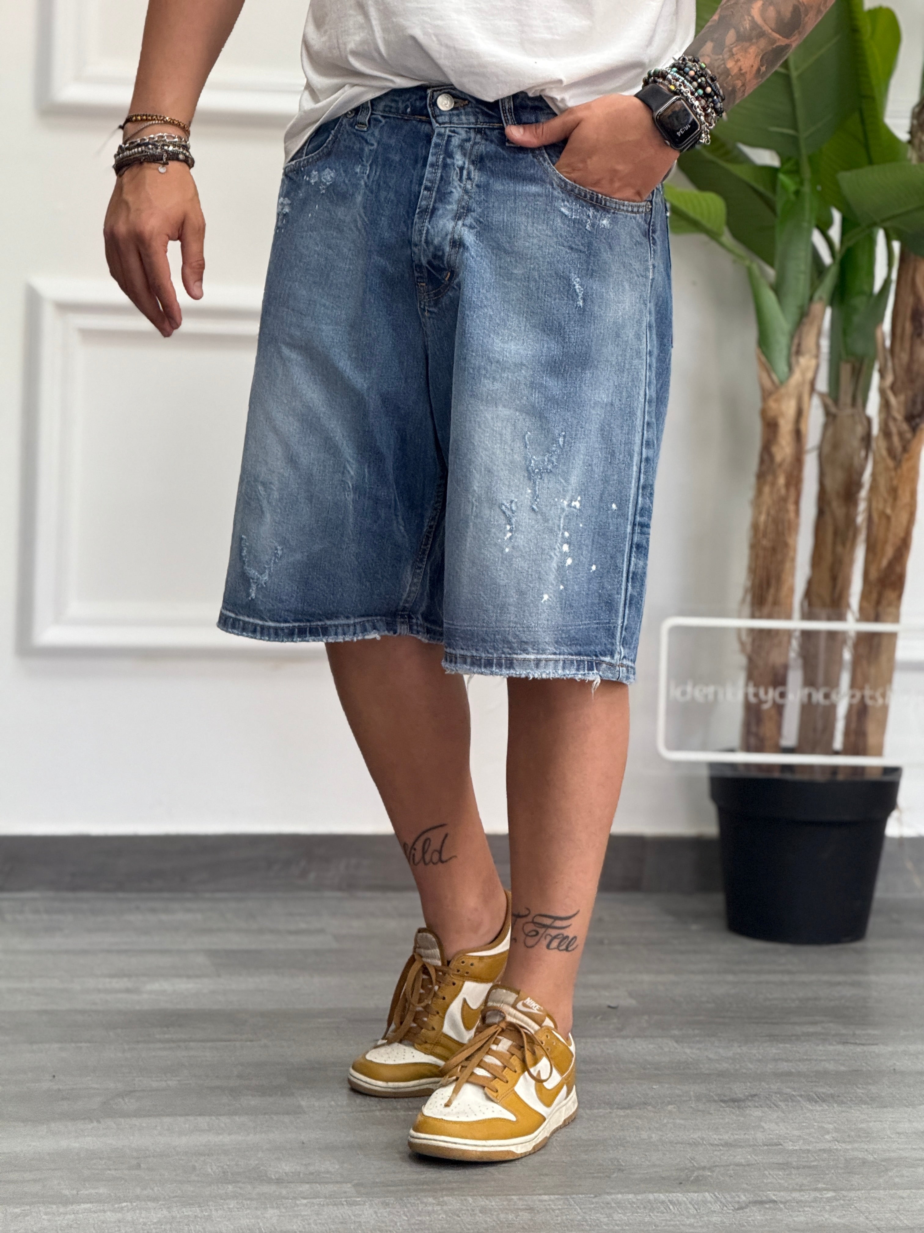 BERMUDA  BALEN JEANS NJB LAVAGGIO MEDIO