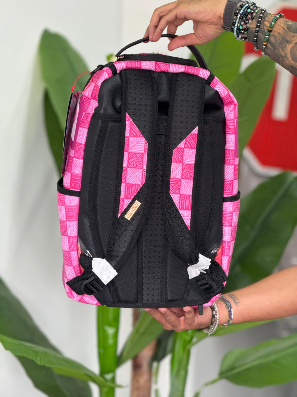 ZAINO SPRAYGROUND  NEW AI PATTERN BACKPACK
