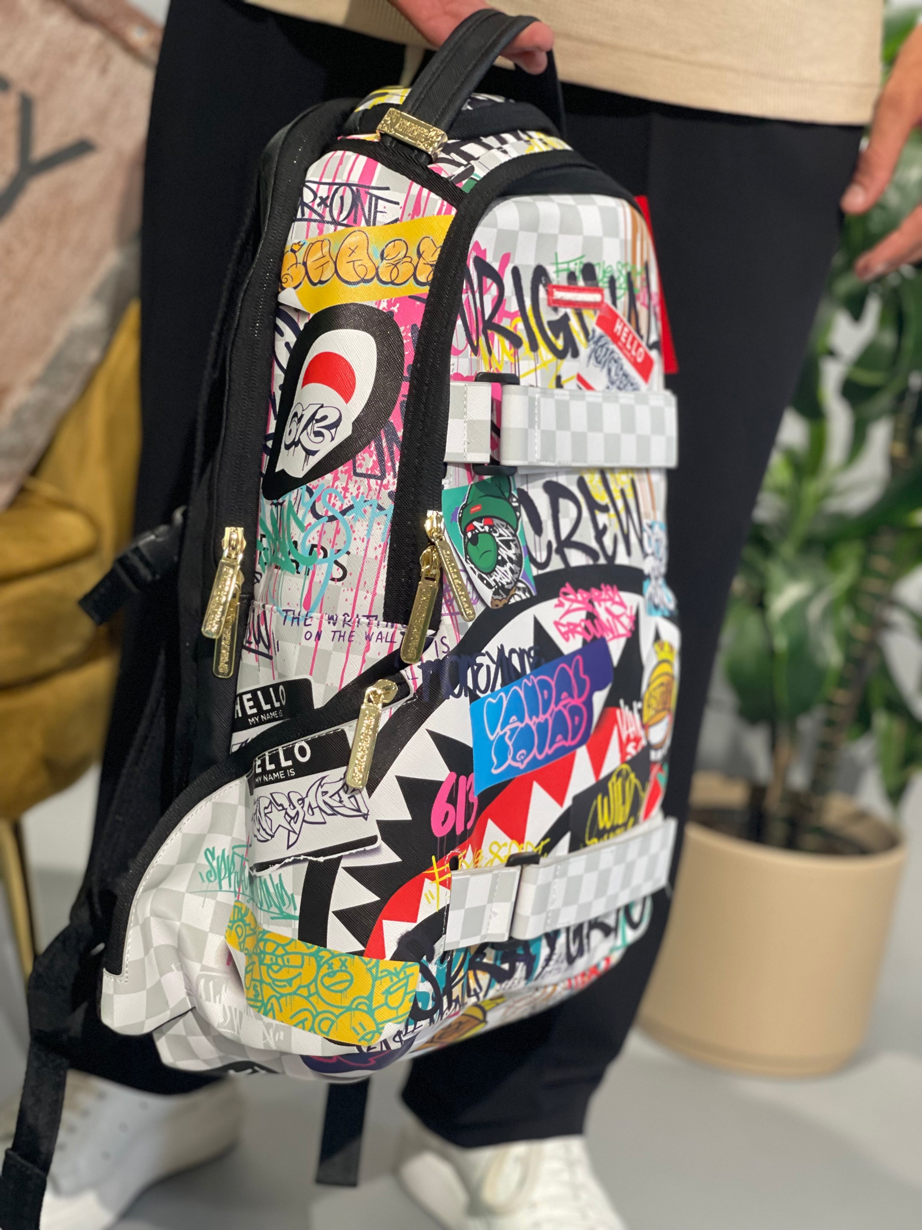 ZAINO SPRAYGROUND GRAFFITI LIMITED EDITION