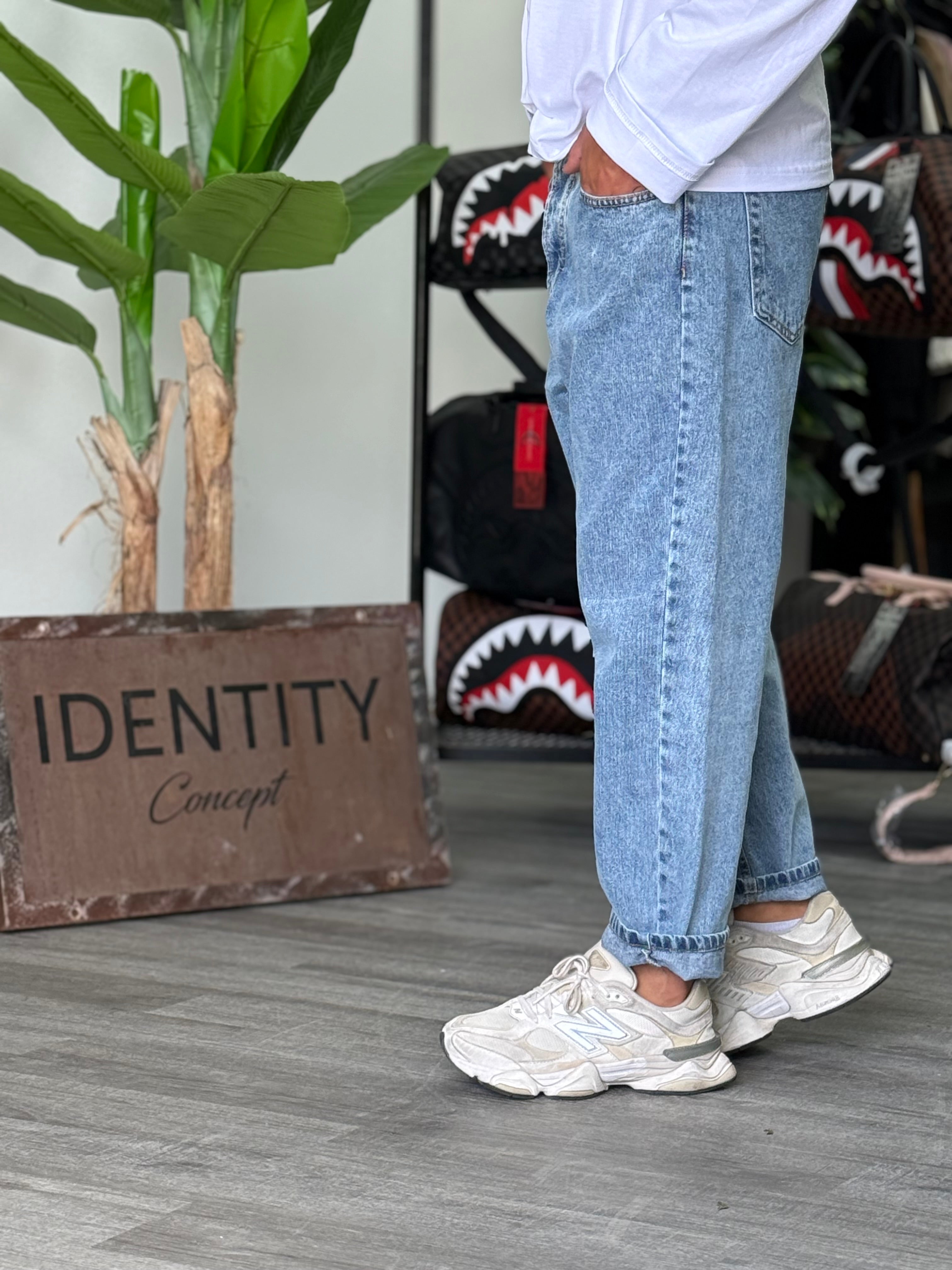 Jeans Canaria fv  marmorizzato New Job Brand