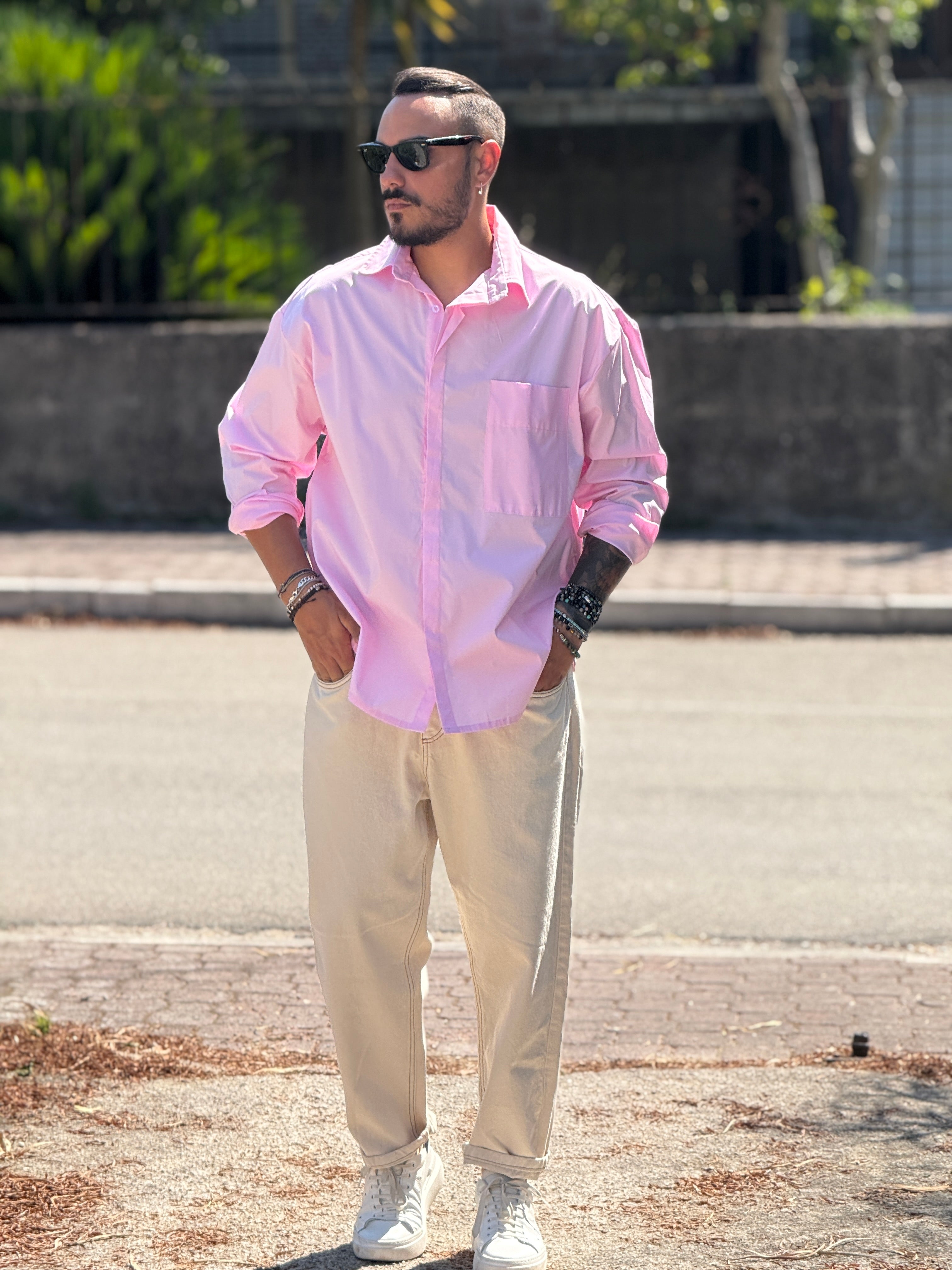 CAMICIA OVERSIZE BIG BUBBLE  NEW JOB BRAND