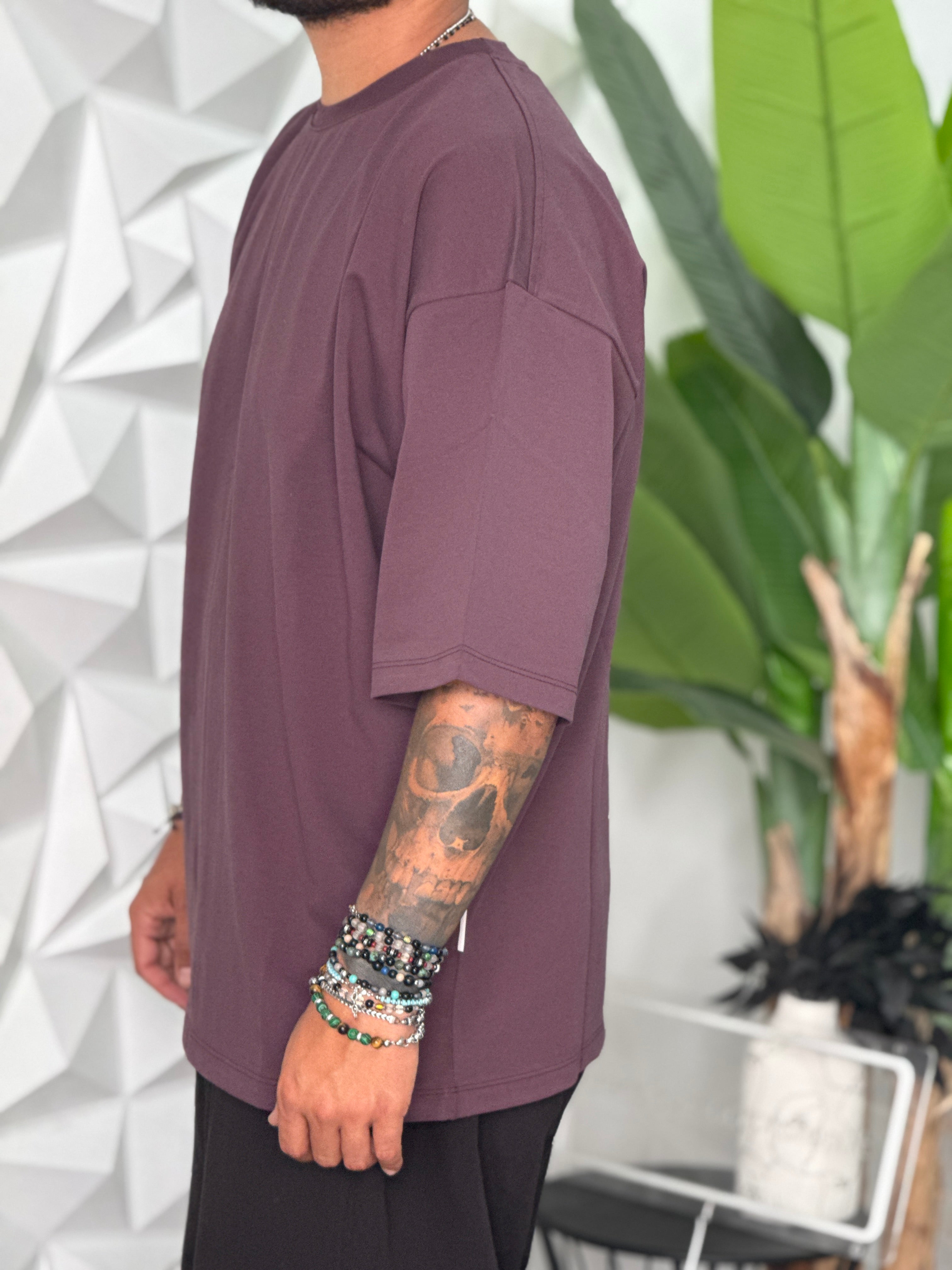 T-SHIRT 199HARLEM PRUGNA  NEW JOB BRAND