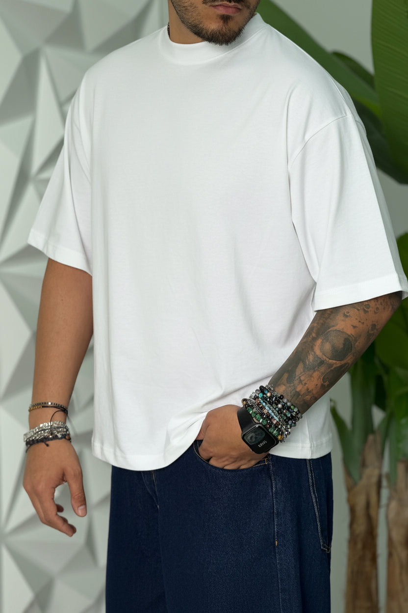 T-SHIRT BIANCO  NEW JOB BRAND