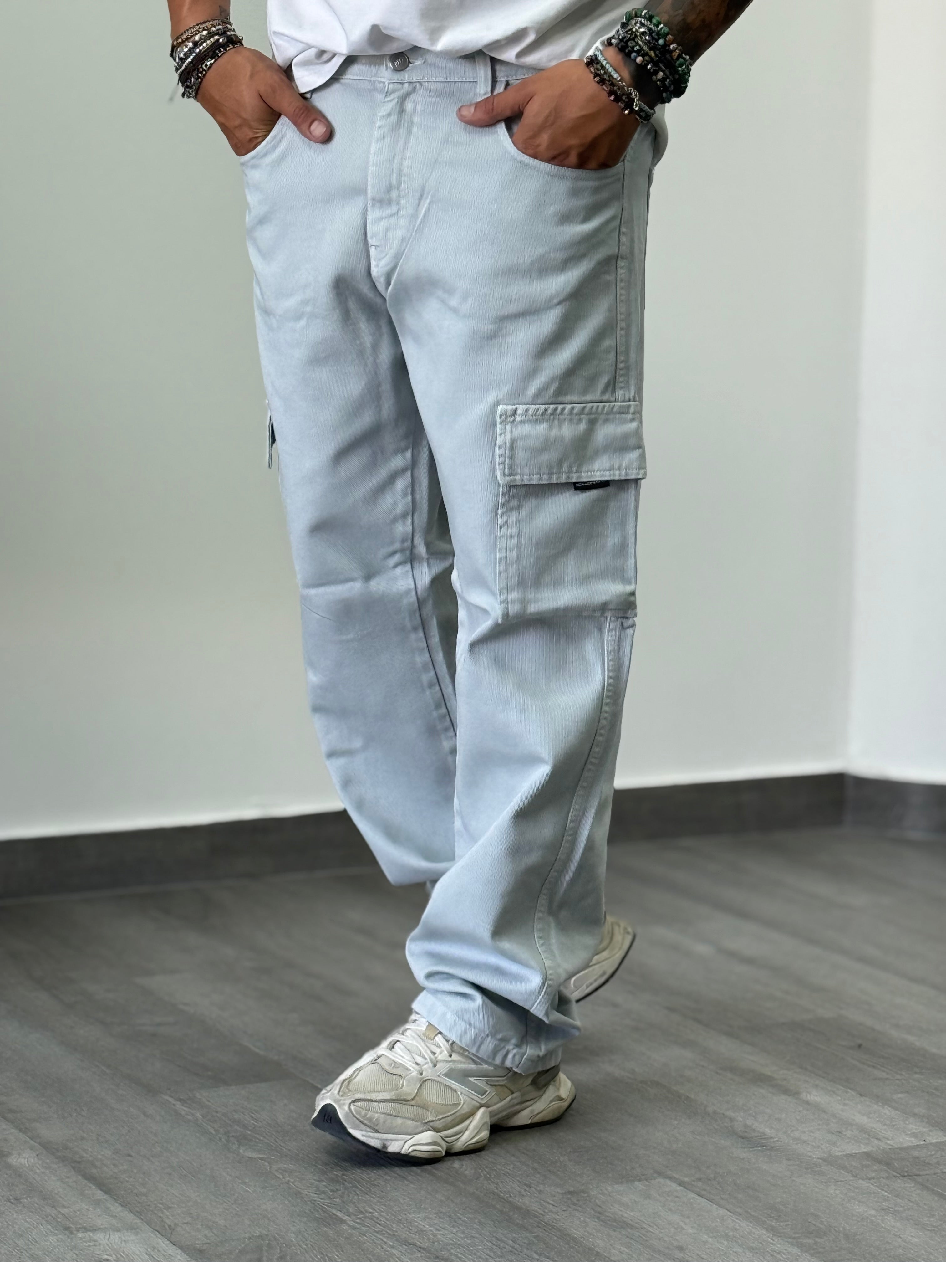 Jeans canoa cargo ghiaccio new job brand