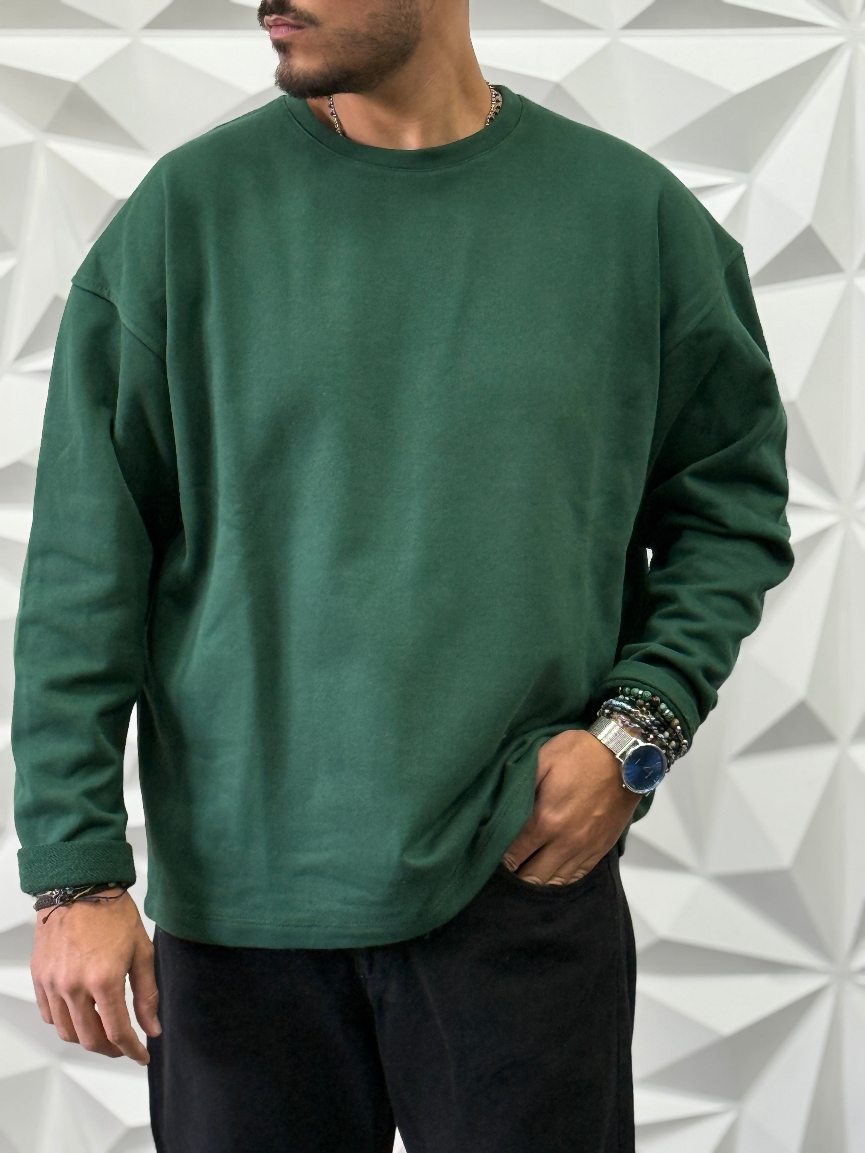 Shirt lu21 OVER verde new Job Brand