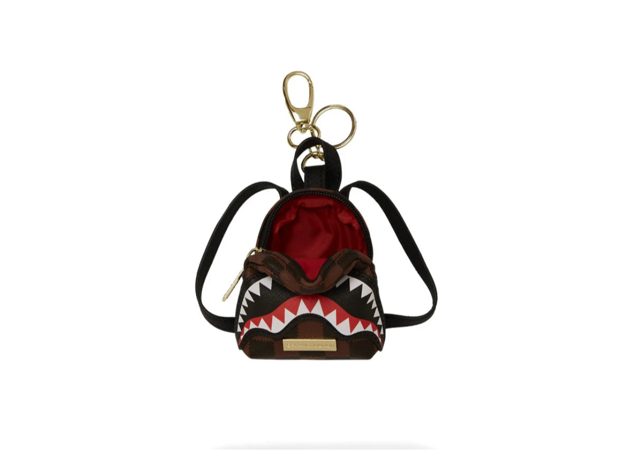 SPRAYGROUND KEYCHAIN SAWTOOTH SHARKS IN PARIS KEYCHAIN 910K8005NSZ MARRONE