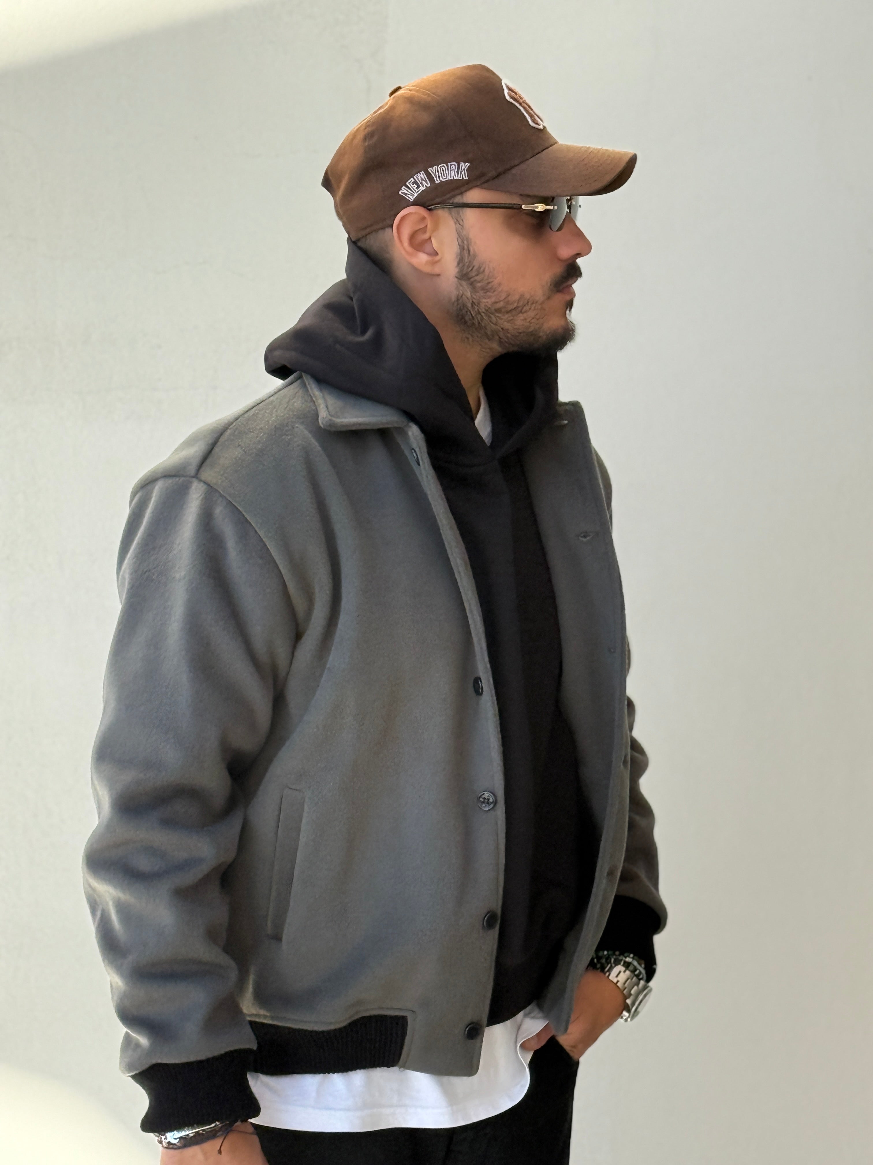 Giubbino Montecarlo verde militare new job brand
