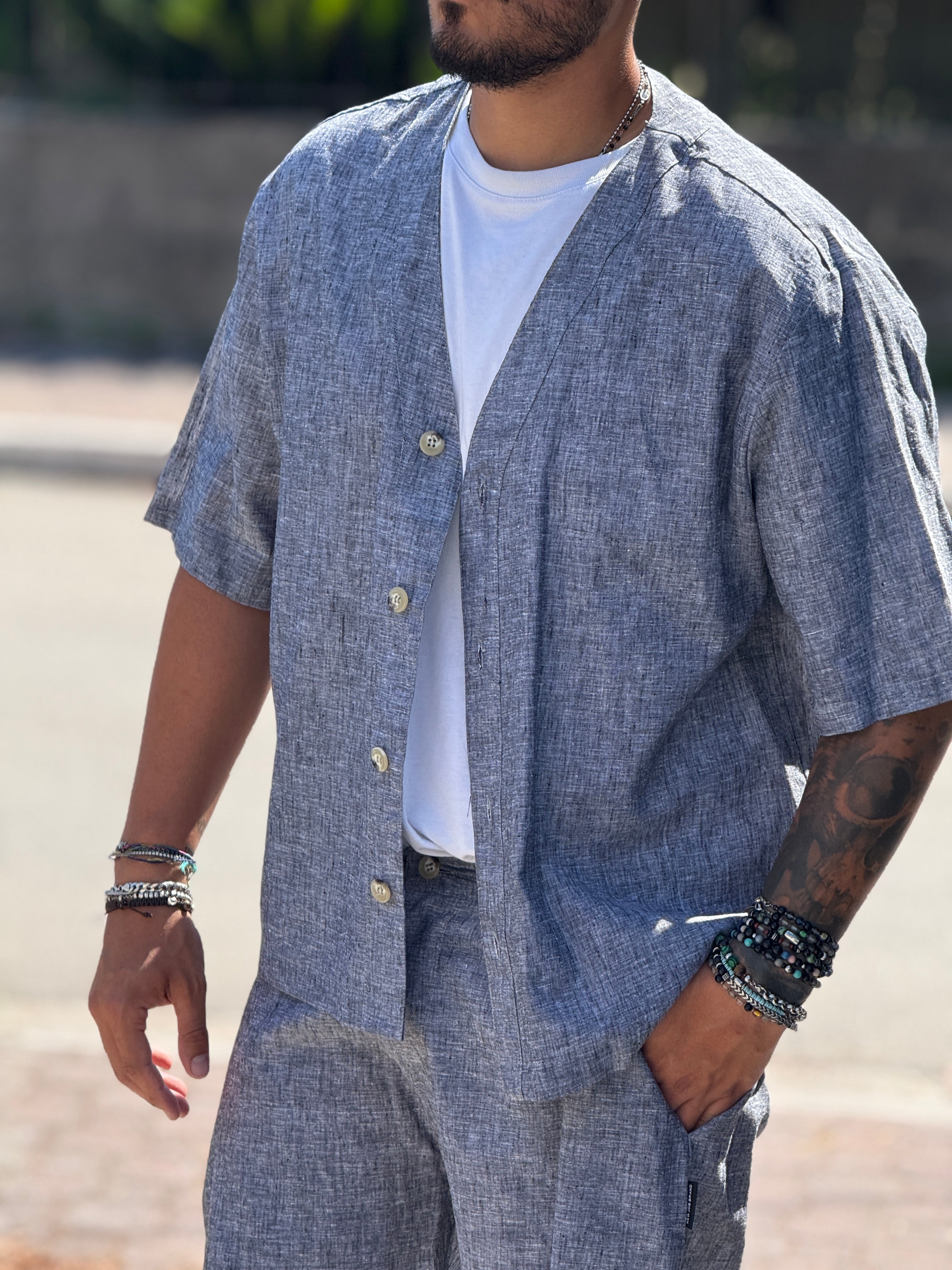 COORDINATO FIAMMATO GRIGIO NEW JOB BRAND