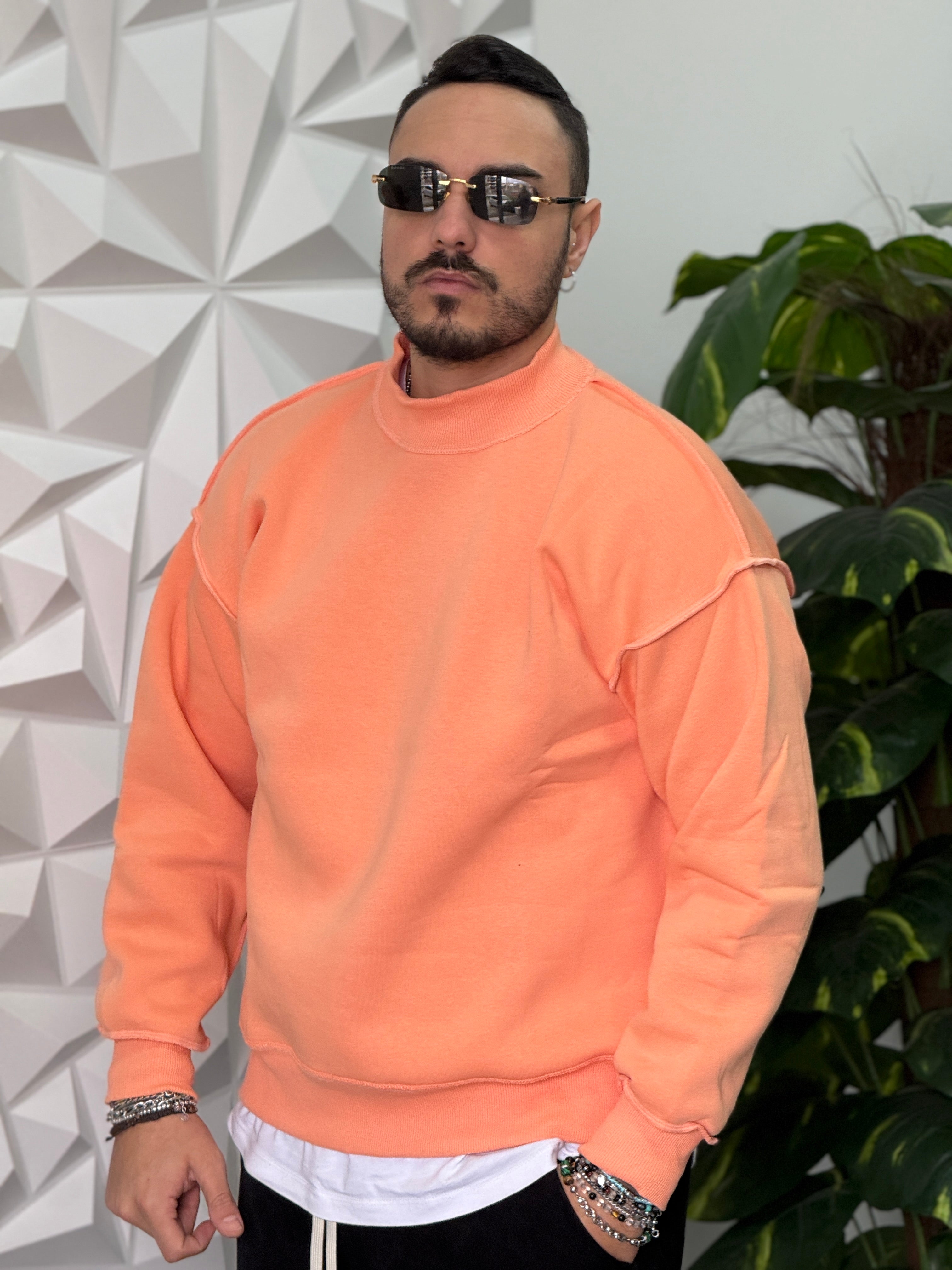 FELPA MEZZOCOLLO PESCA NEW JOB BRAND