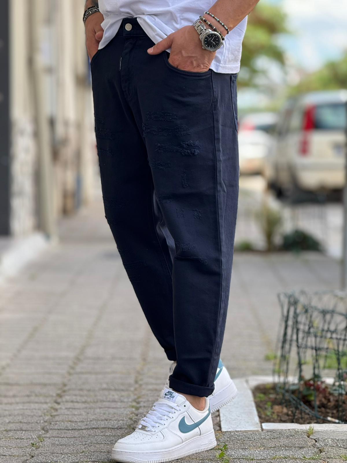 JEANS  ALF 7 BLU NEW JOB BRAND