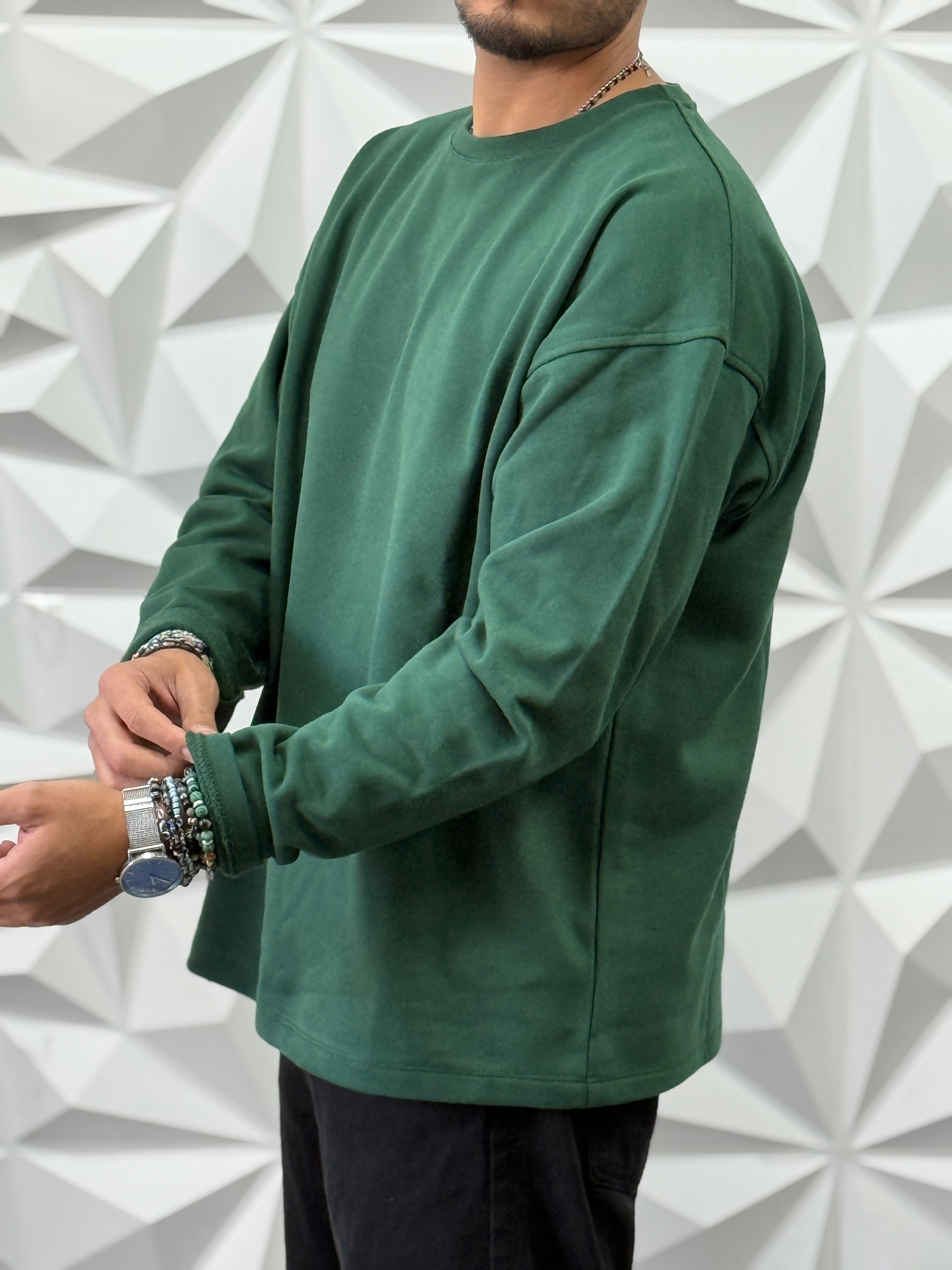 Shirt lu21 OVER verde new Job Brand