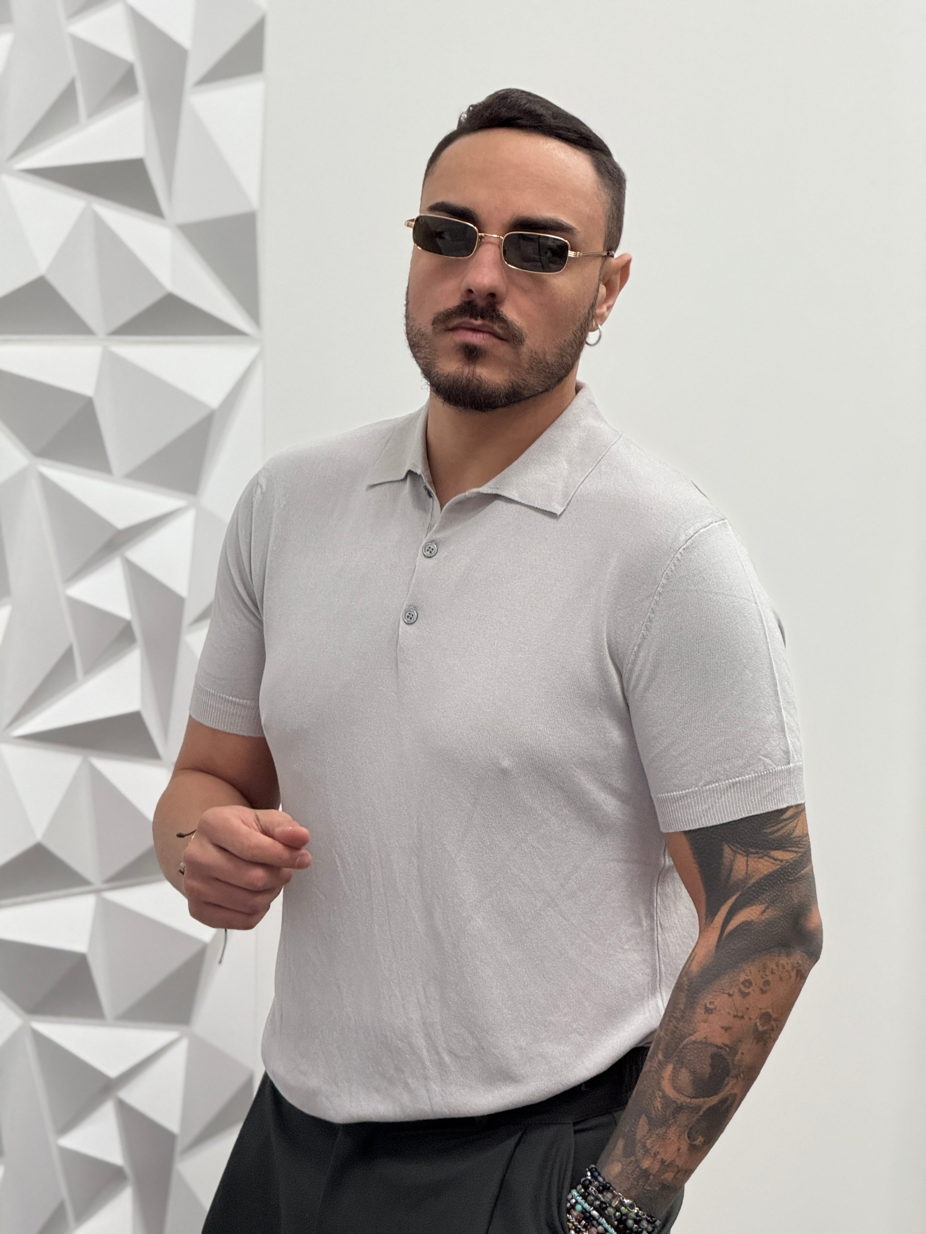 POLO MONTECARLO IN FILO GHIACCIO  NEW JOB BRAND